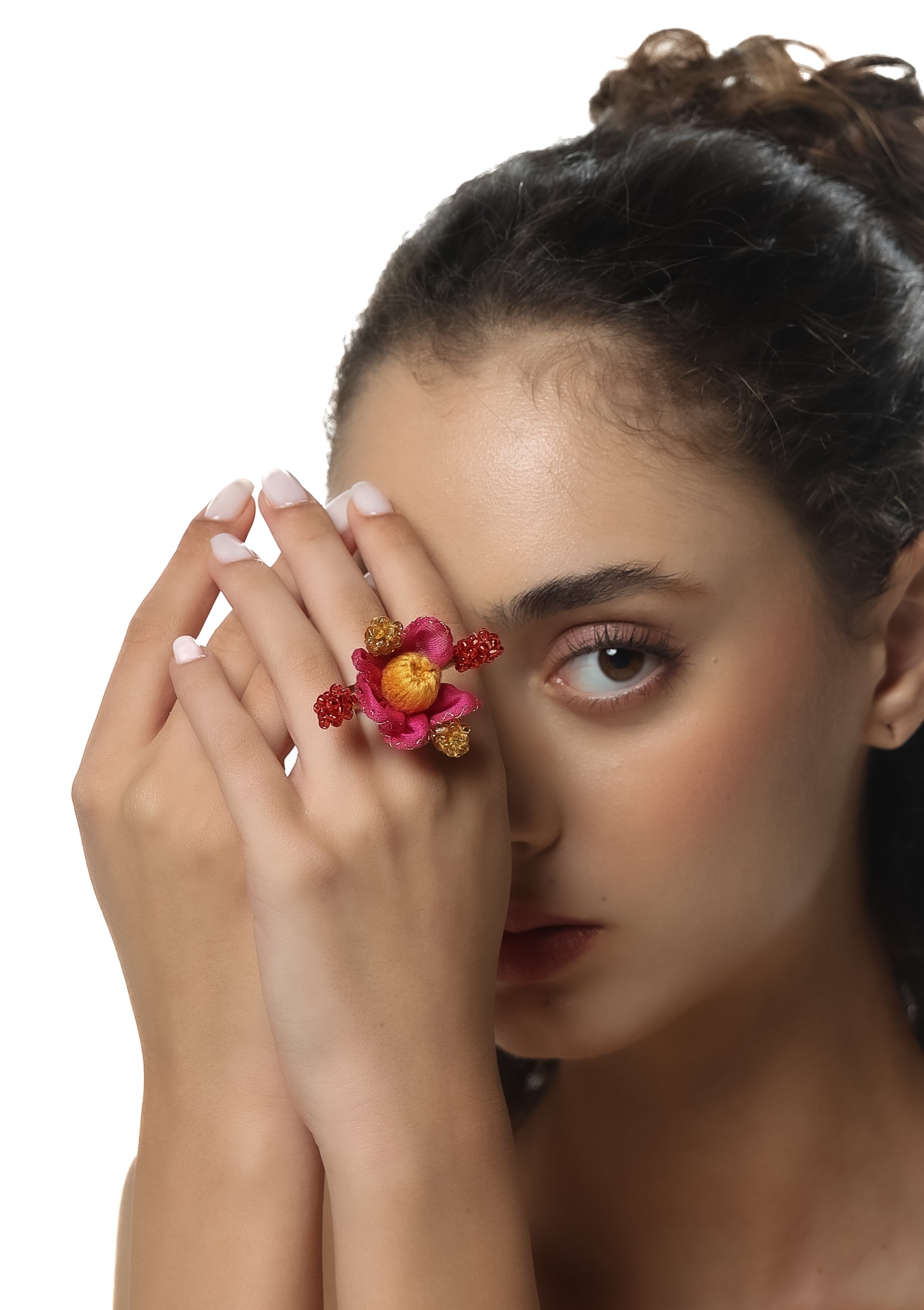 Kamboja Floral Ring
