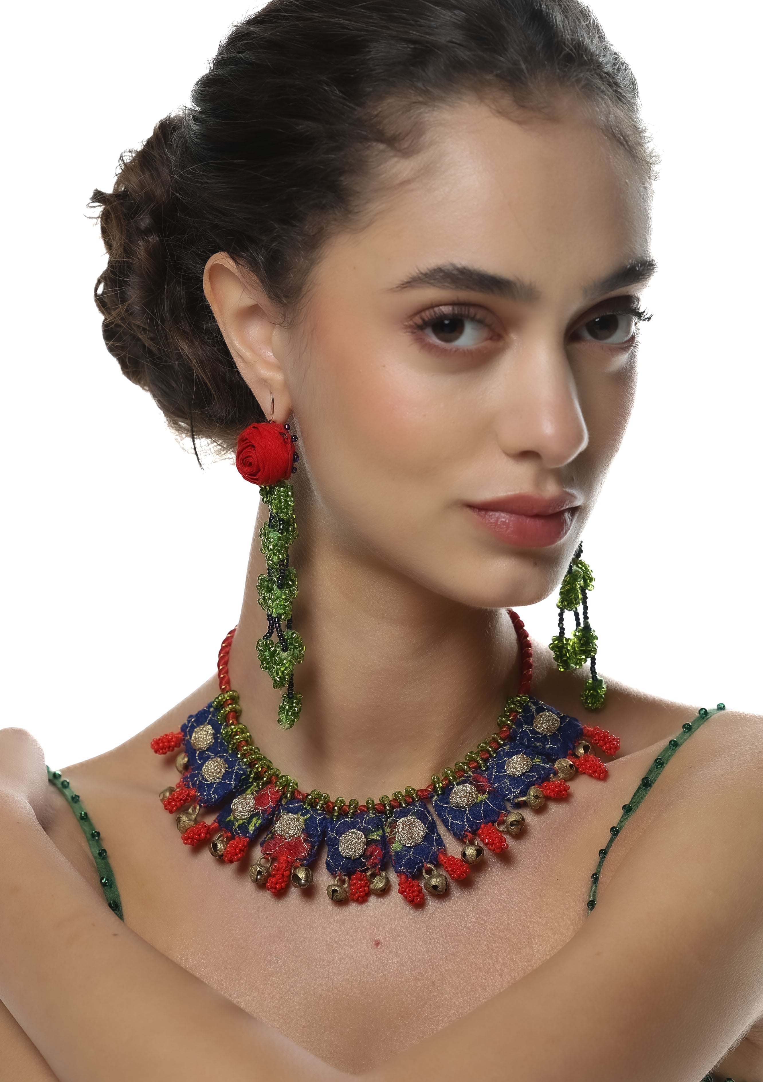 Jhankriti Floral Set