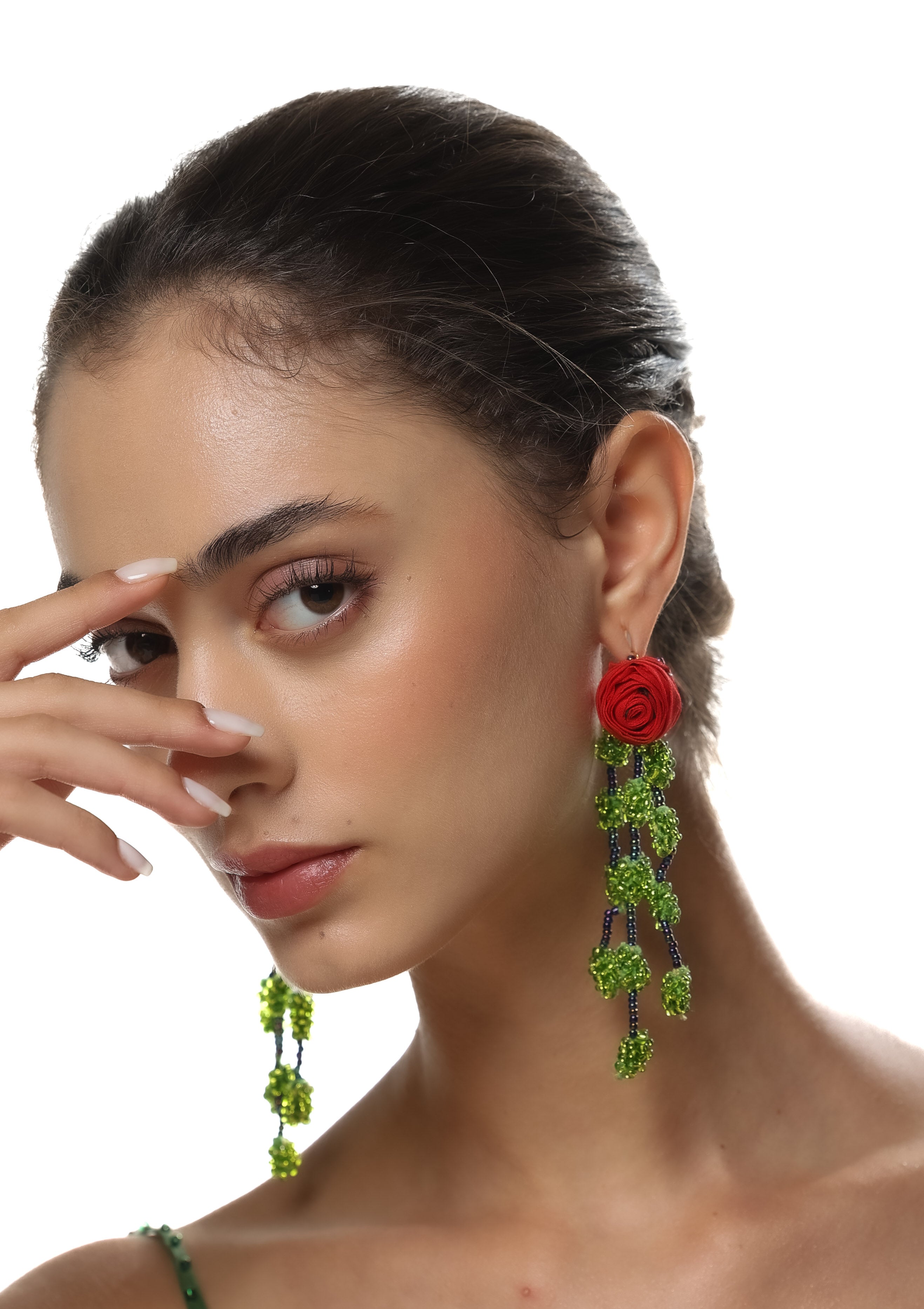 Jhankriti Floral Earrings