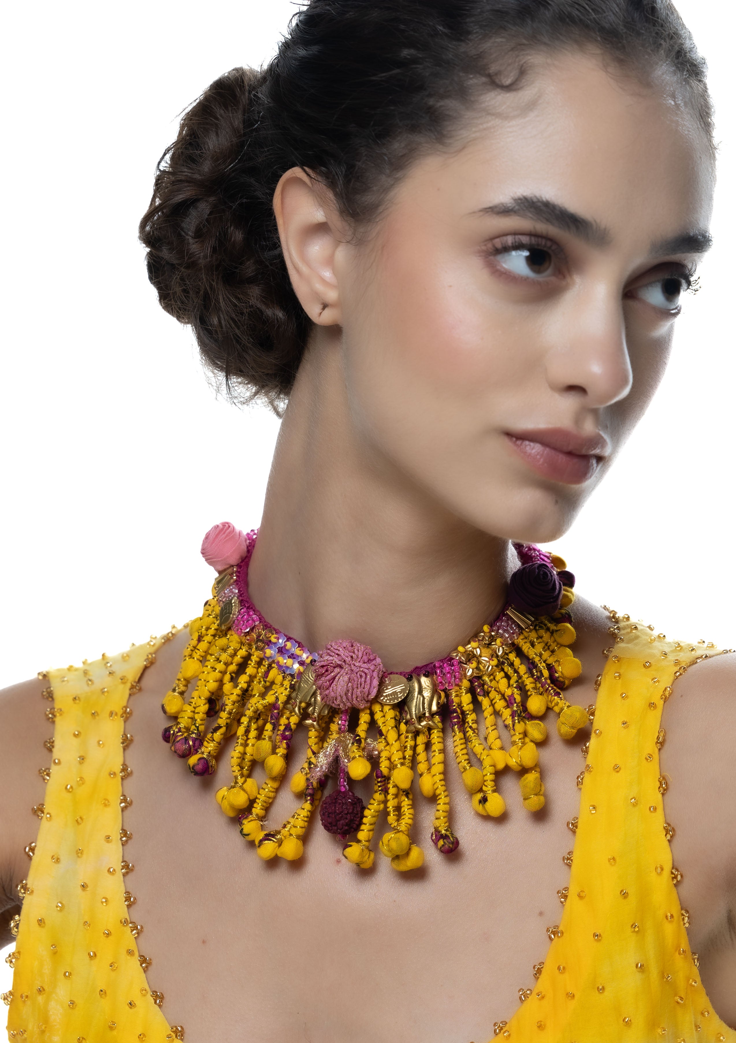 Dhwanika Floral Necklace