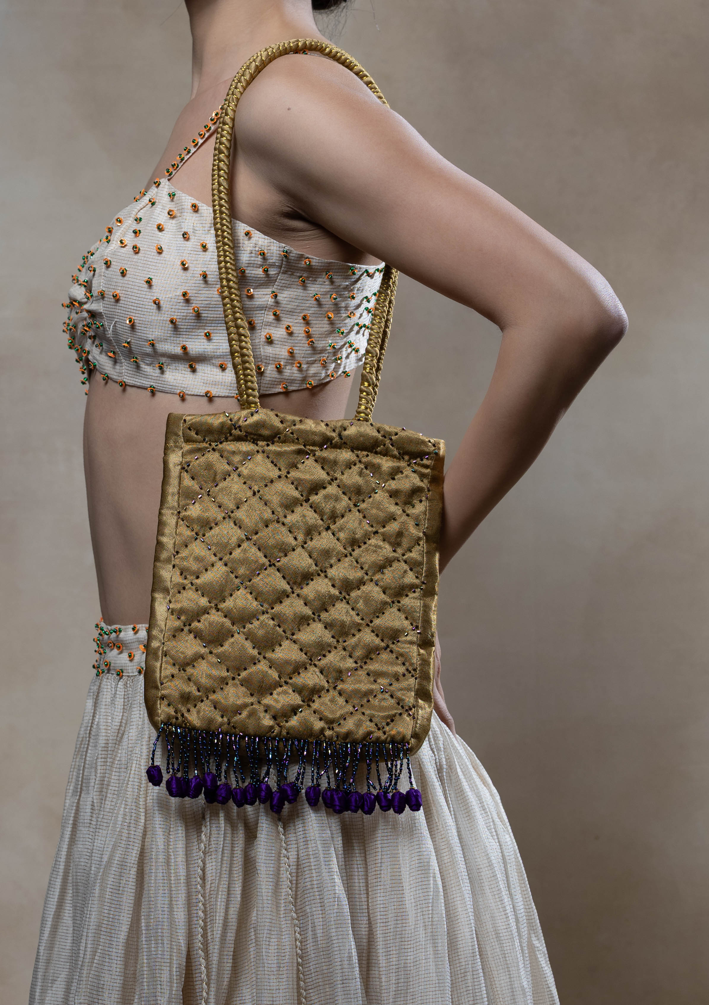 Kanchan Gulab Tote Bag