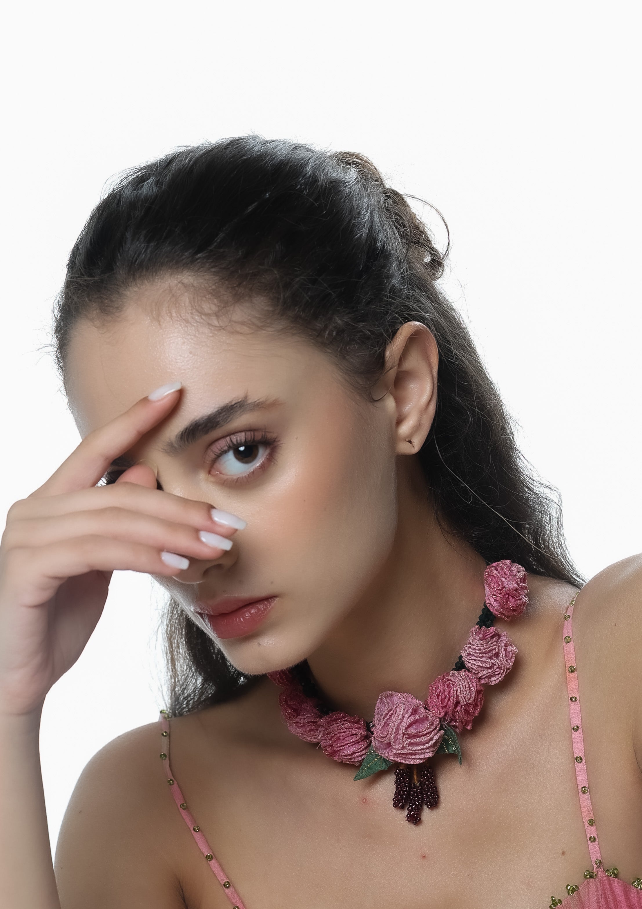 Vasumati Floral Necklace