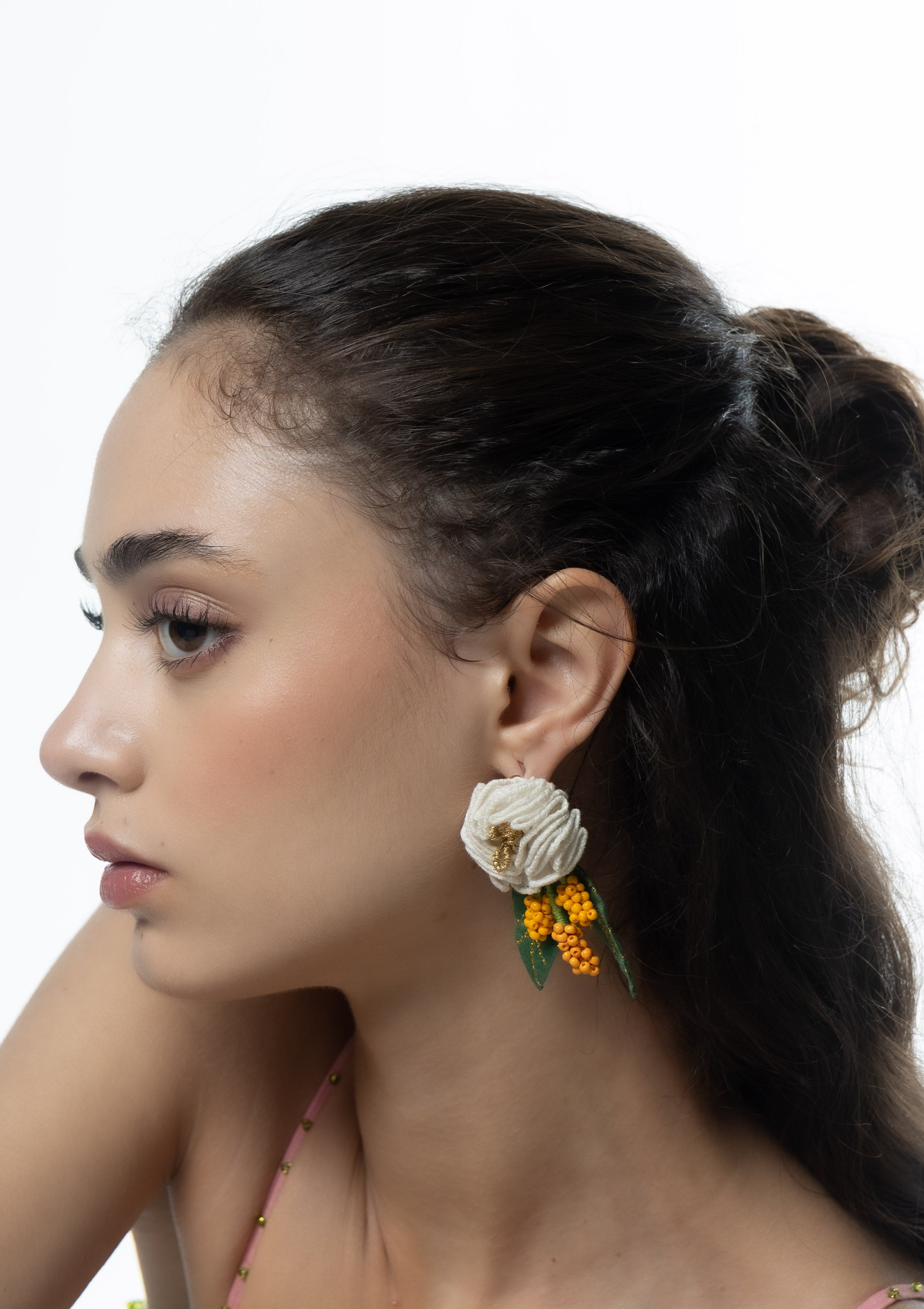 Kumudini Floral Earrings