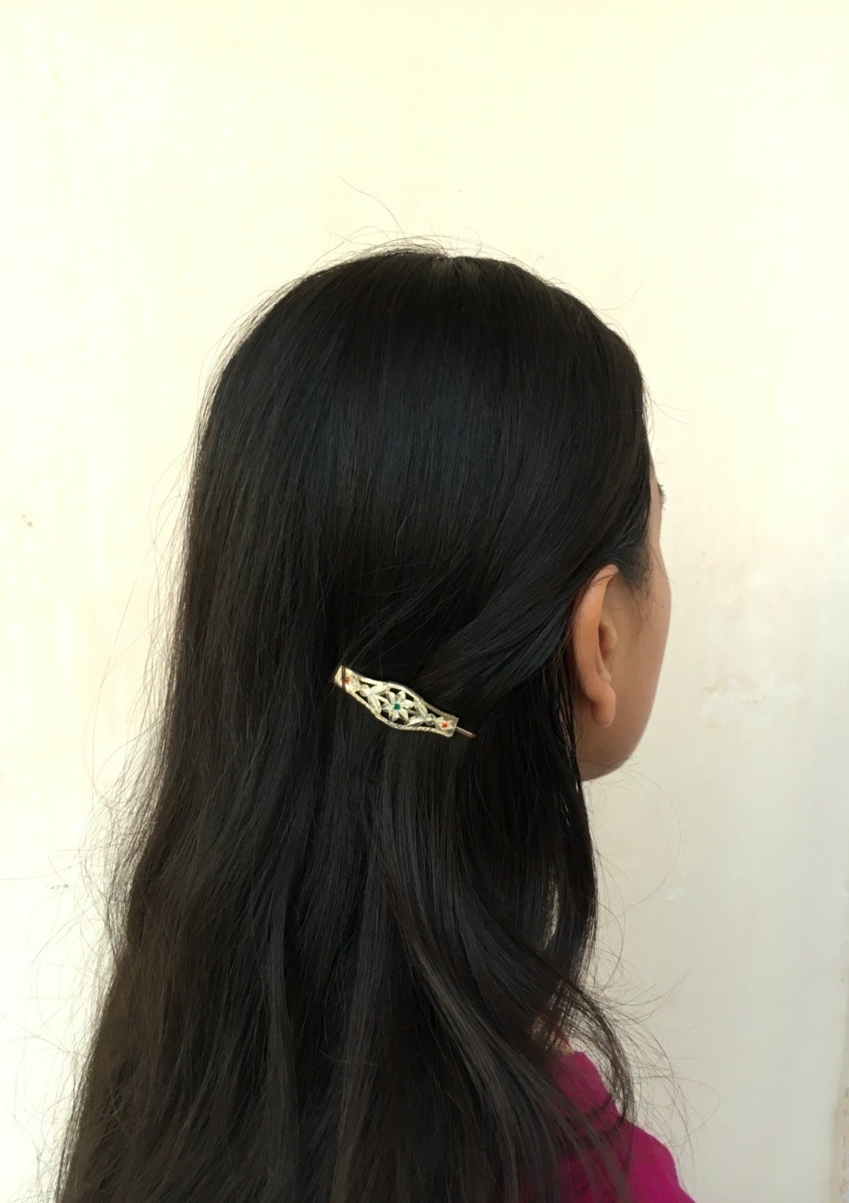 Dev Silver Hairpins - Set of 2