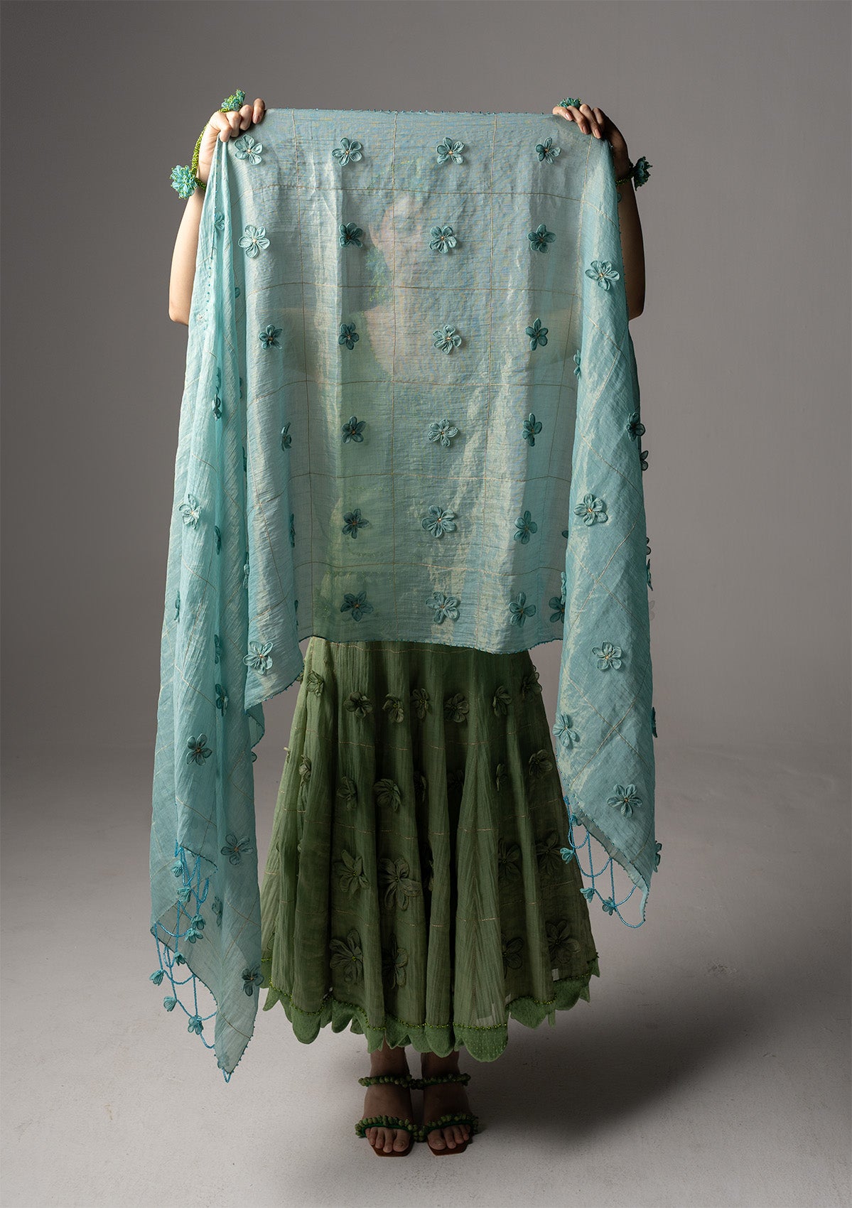 Aprajita Floral Dupatta