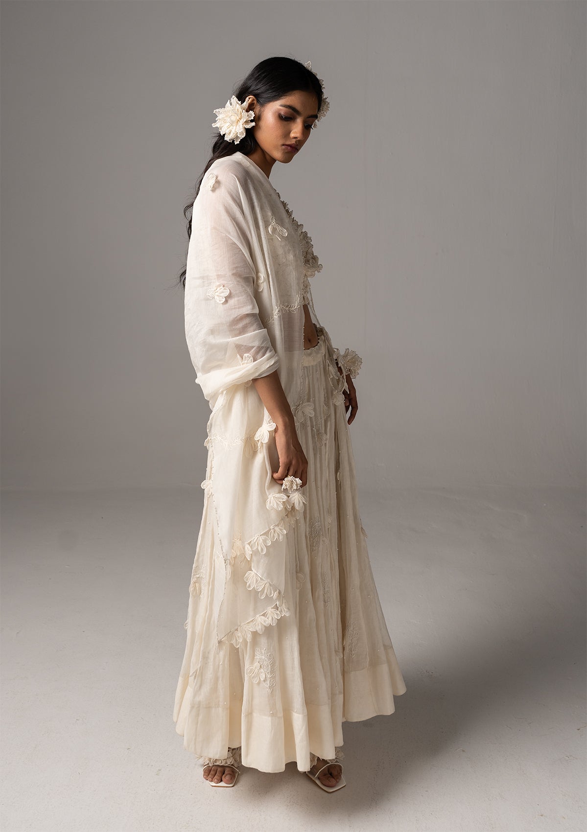 Varsha Skirt, Blouse & Dupatta Set
