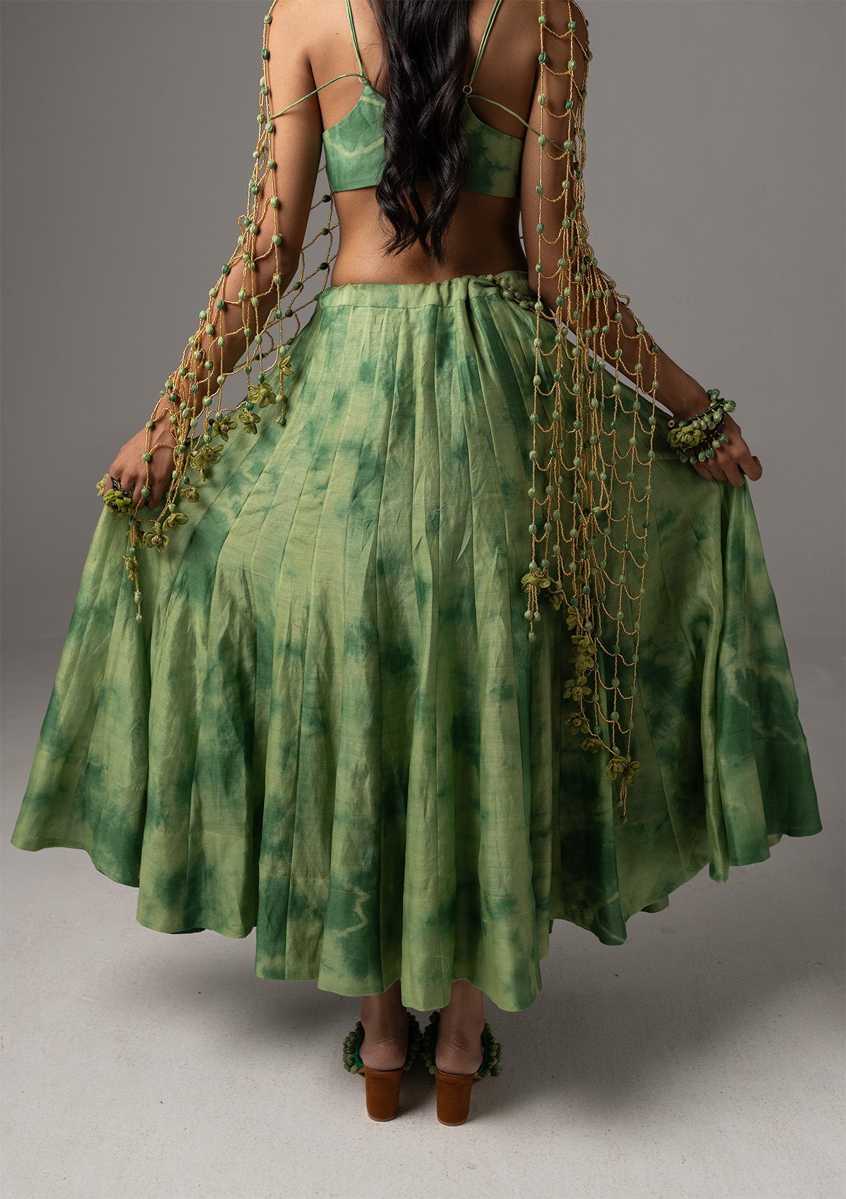 Gul Mehndi Skirt