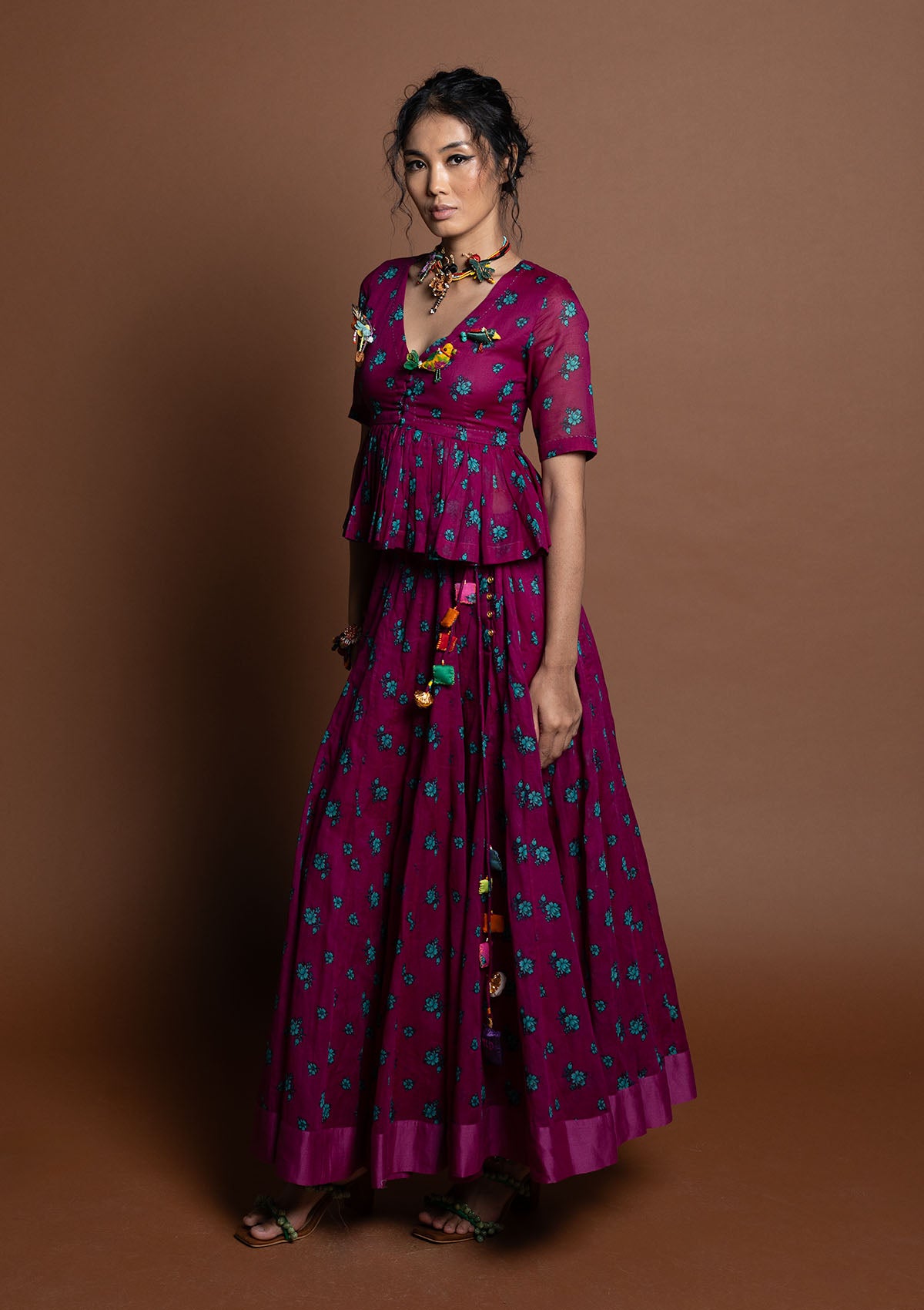 Bijuriya Ghagra & Choli Set