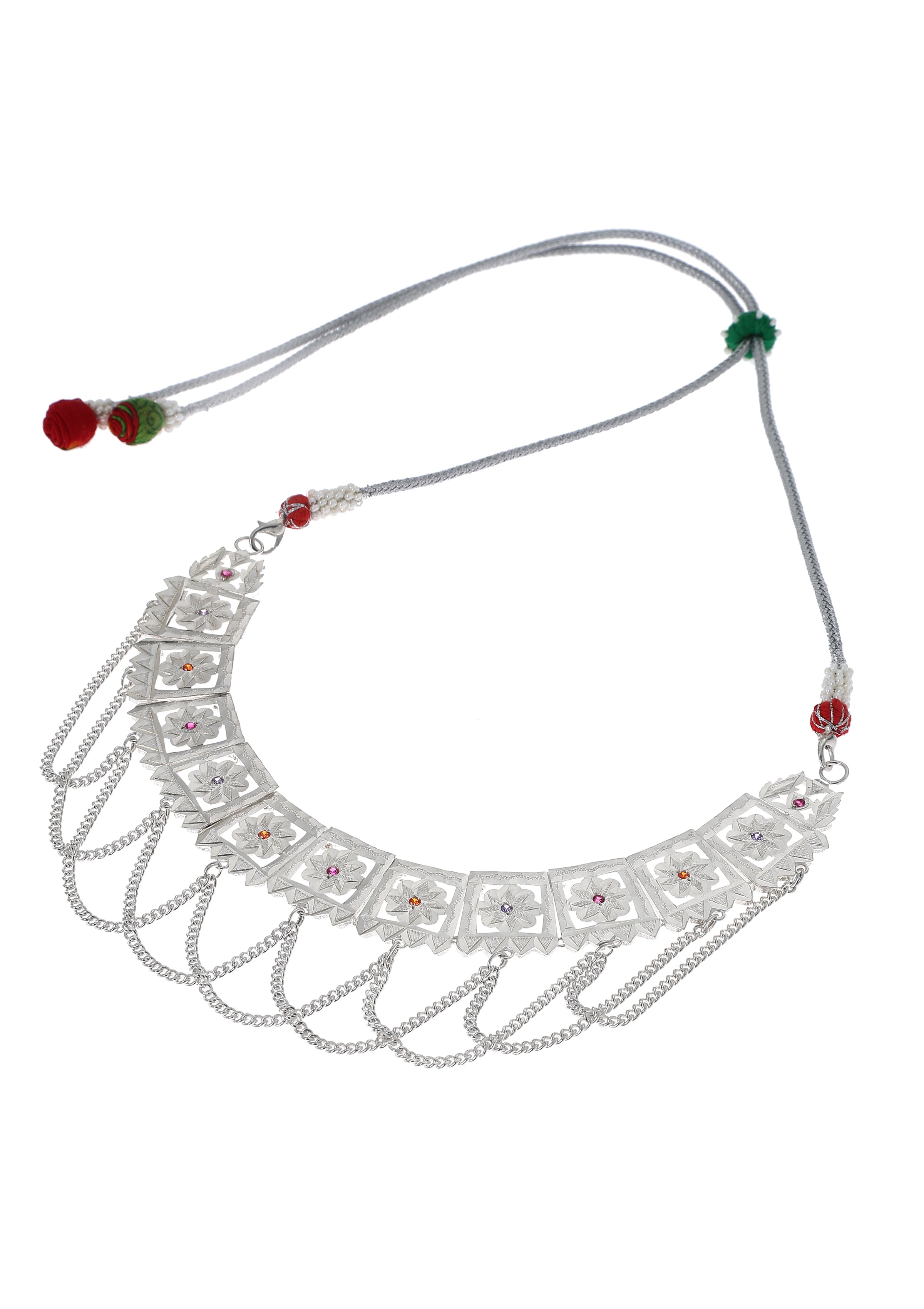 Bina Handmade Silver Necklace