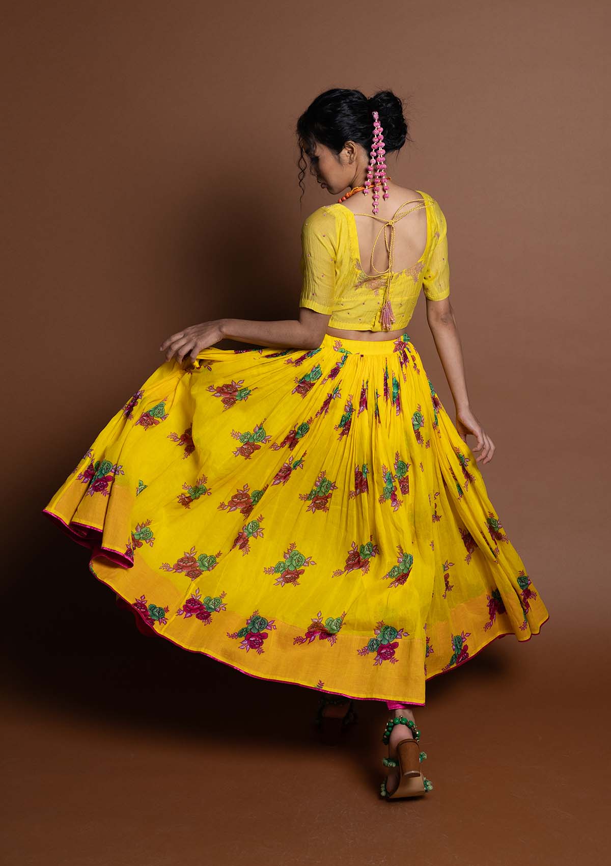 Ghunghati Chintz Ghagra