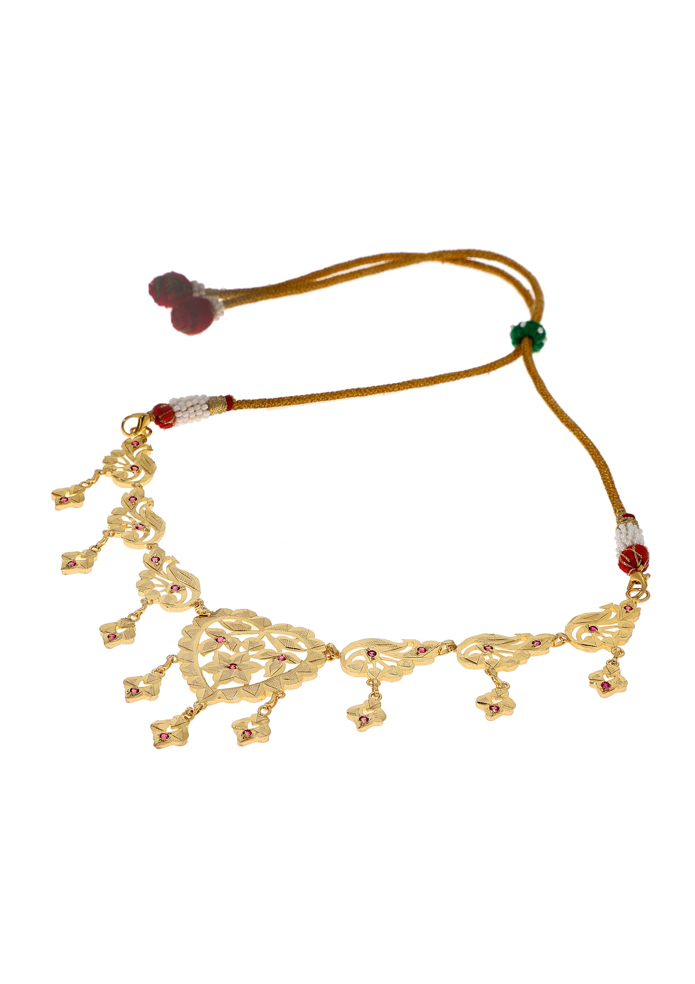 Neema Gold Tone Silver Necklace