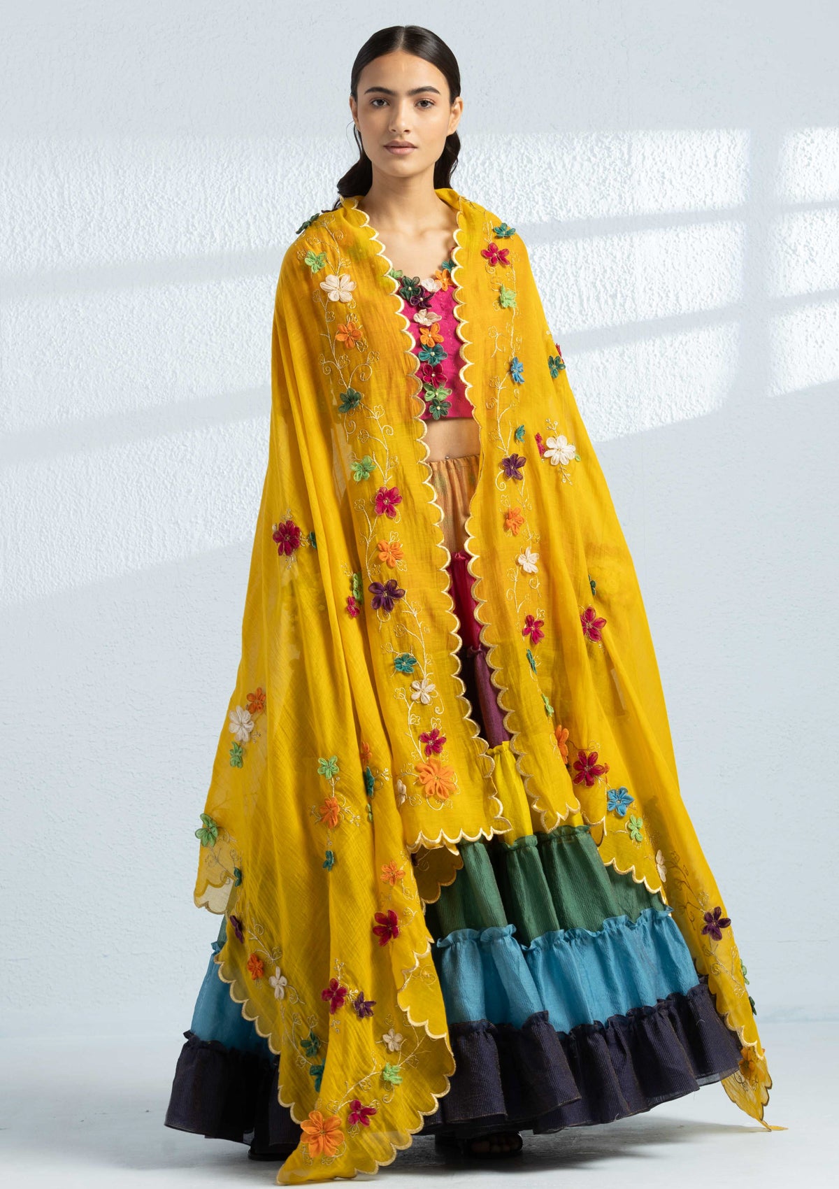 Gillie Floral Dupatta