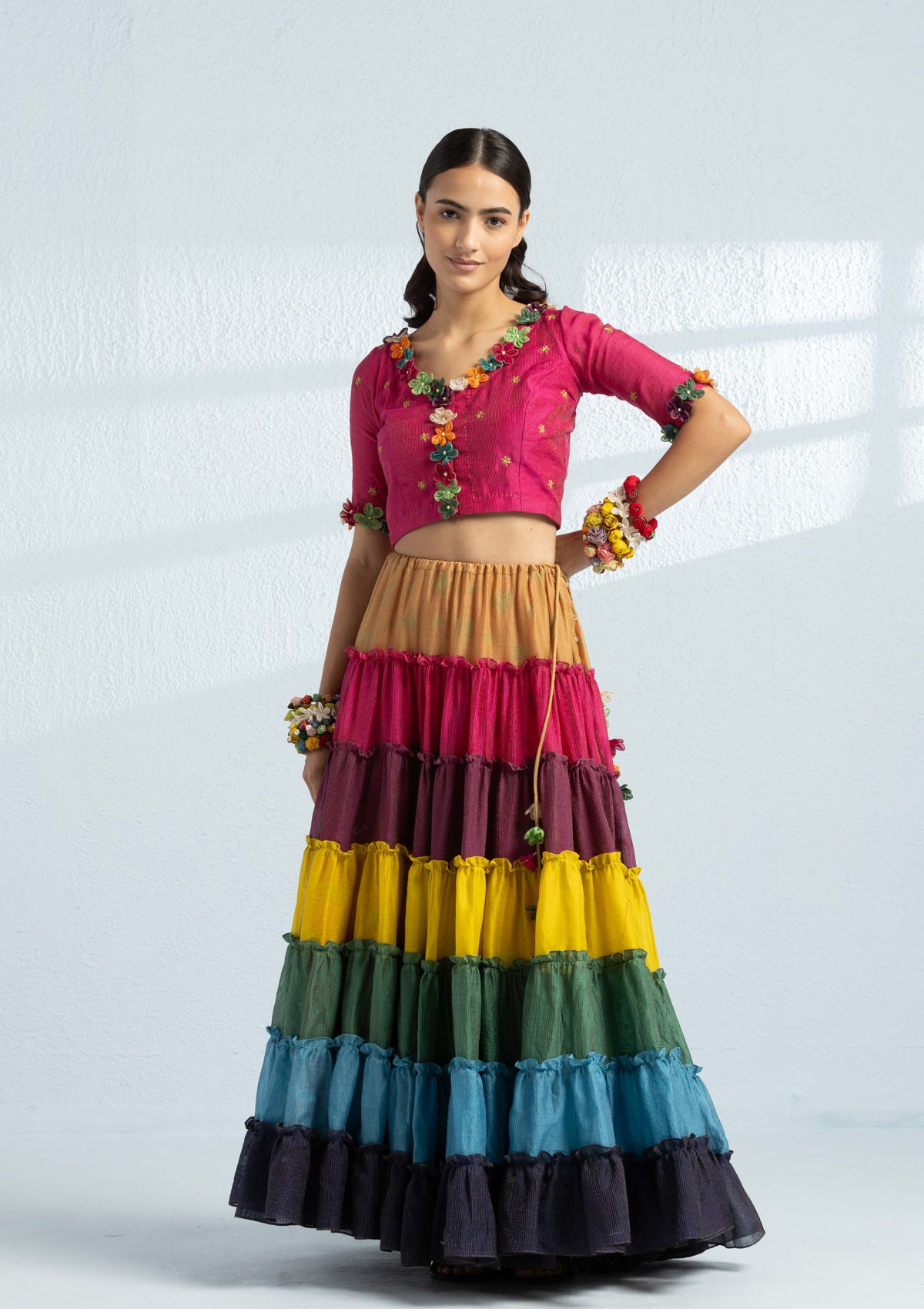 Gillie Skirt & Blouse Set