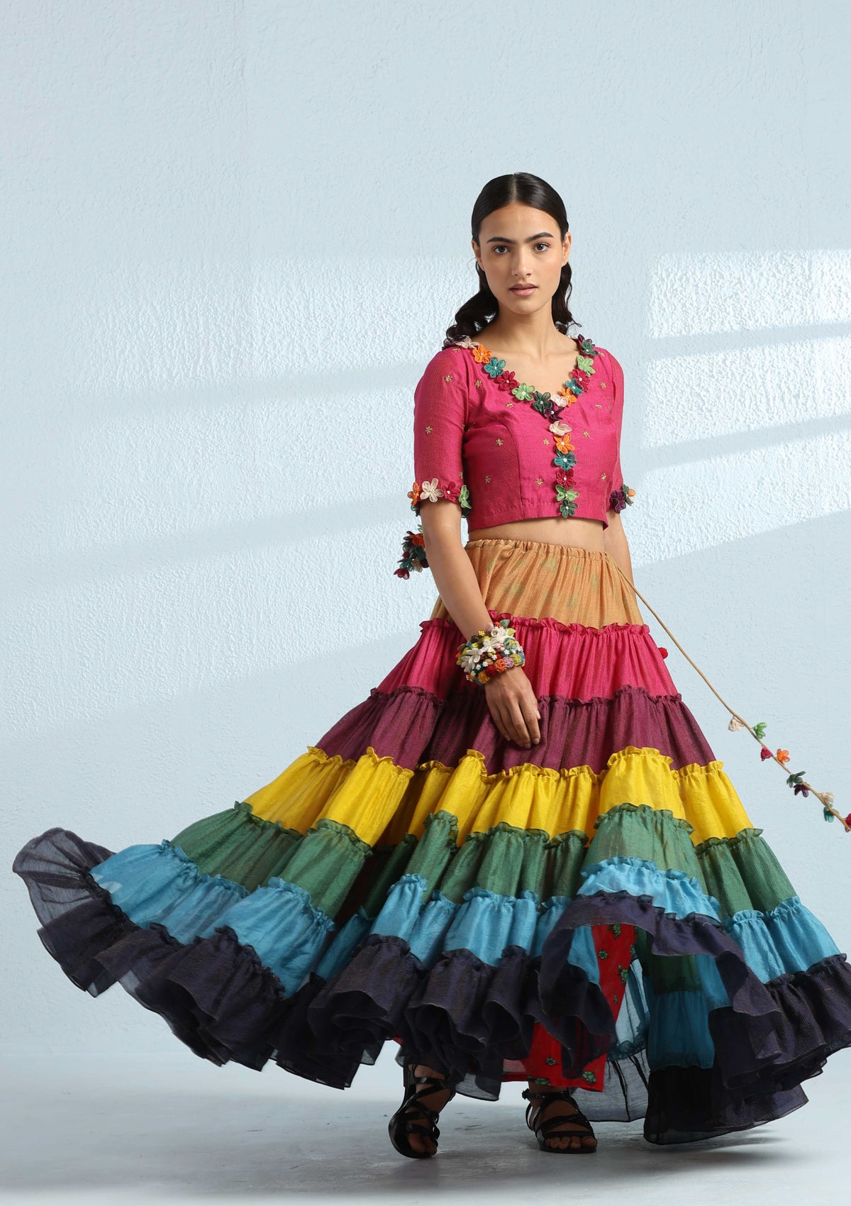 Gillie Skirt & Blouse Set