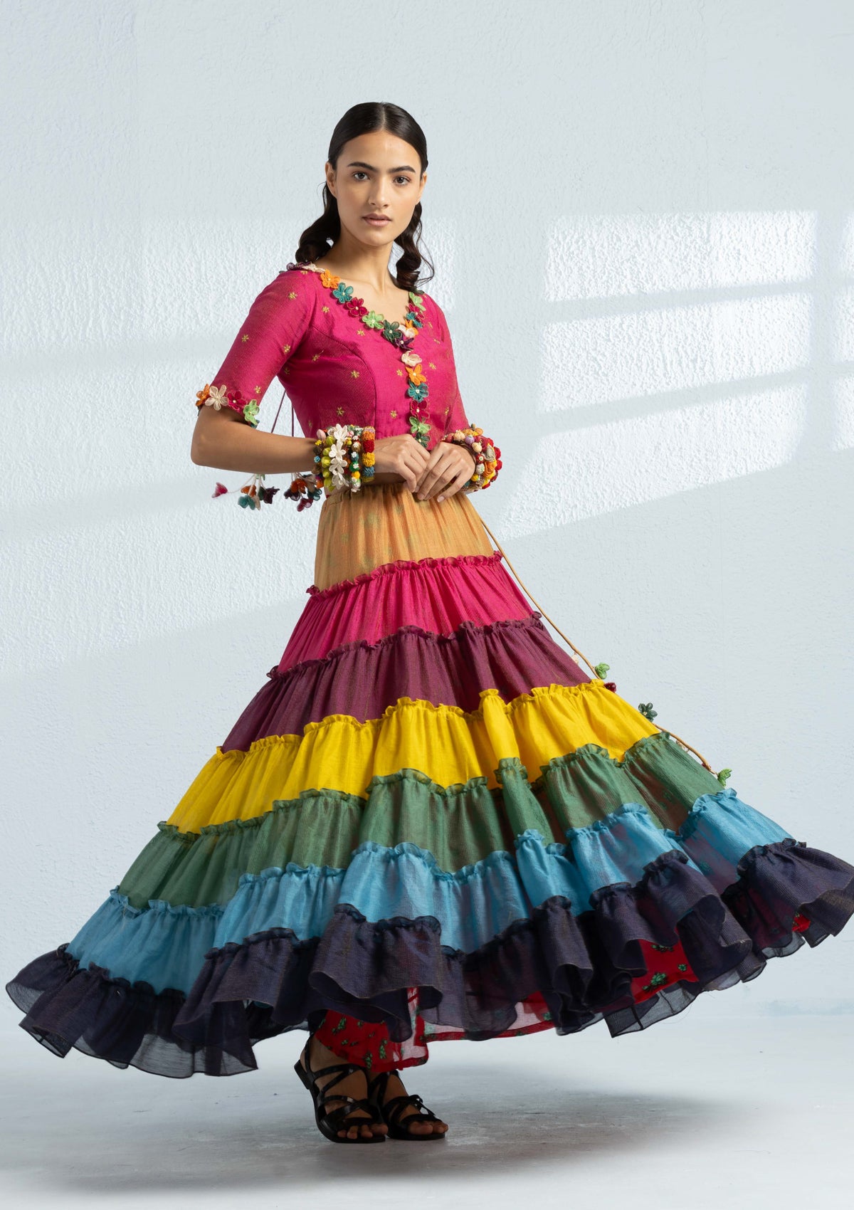 Gillie Skirt & Blouse Set