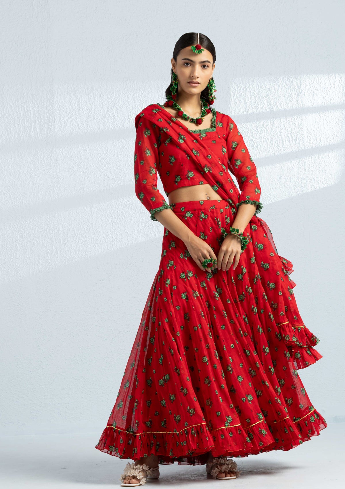 Roma Skirt & Blouse Set