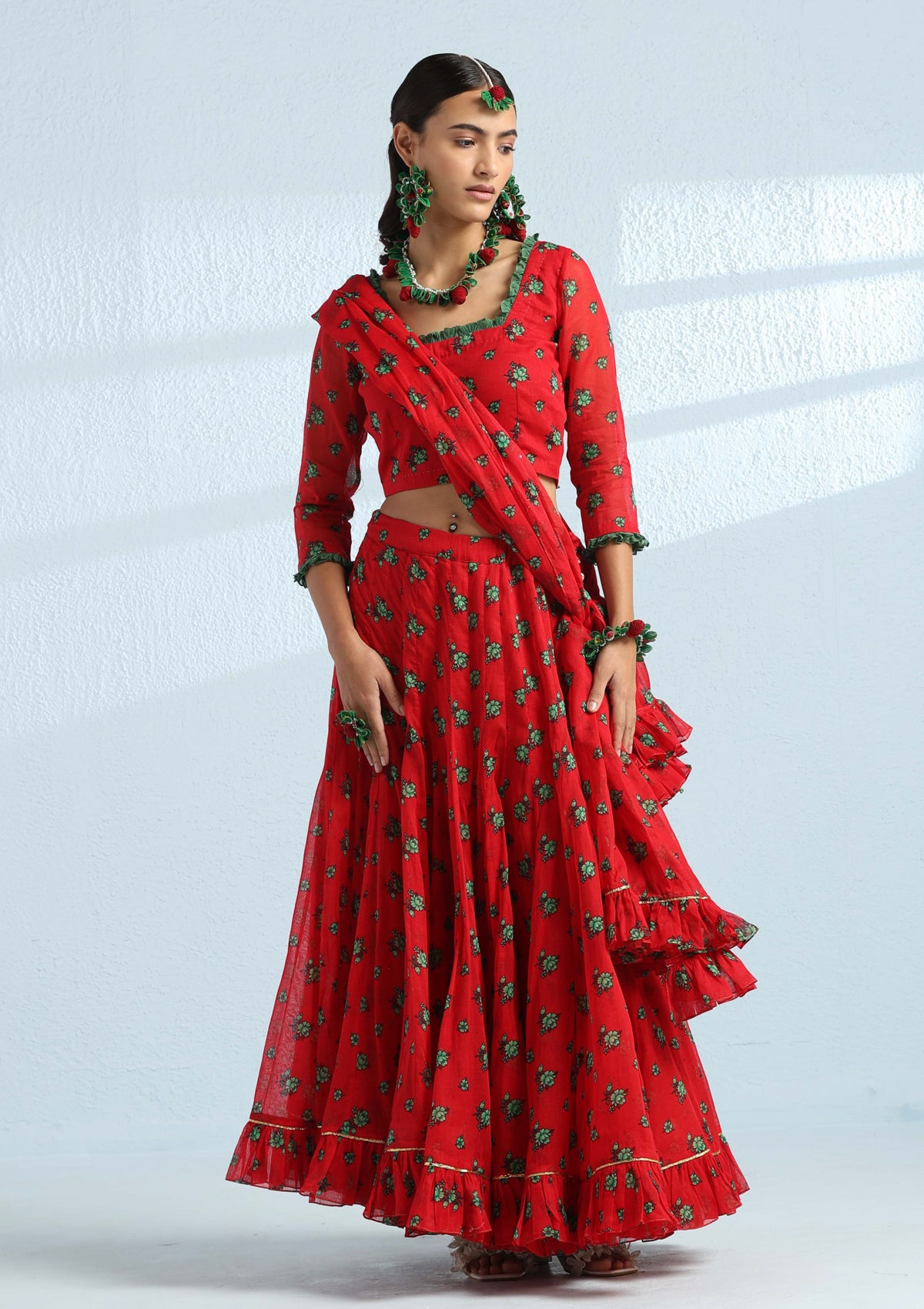 Roma Skirt & Blouse Set