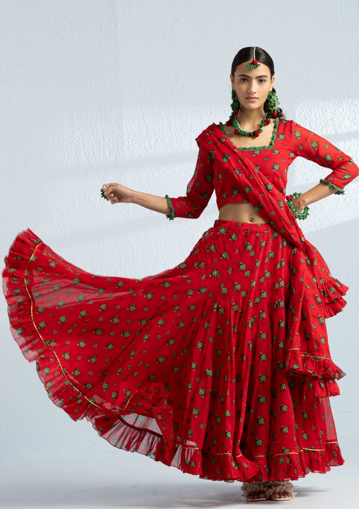 Roma Skirt & Blouse Set