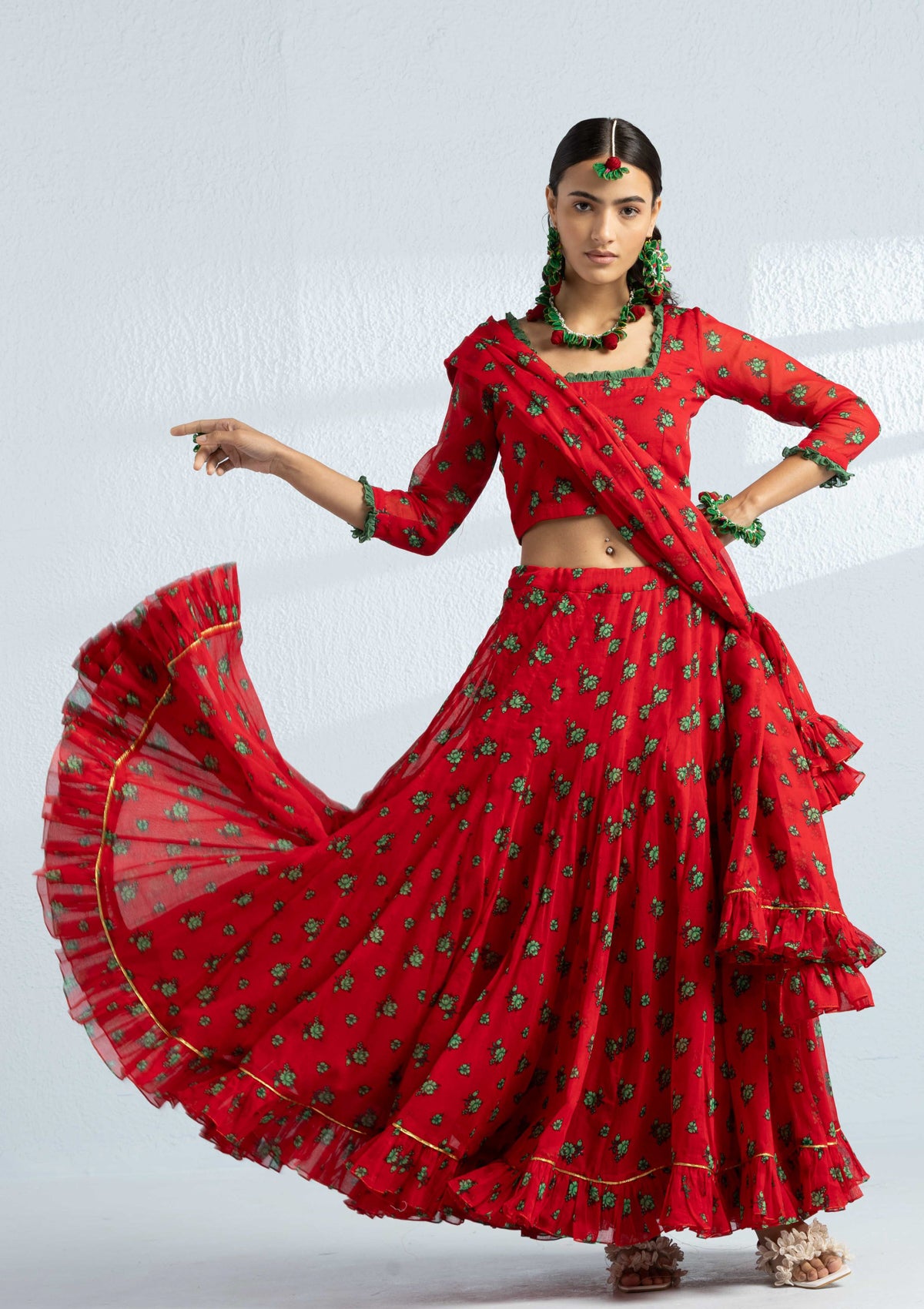 Roma Skirt & Blouse Set