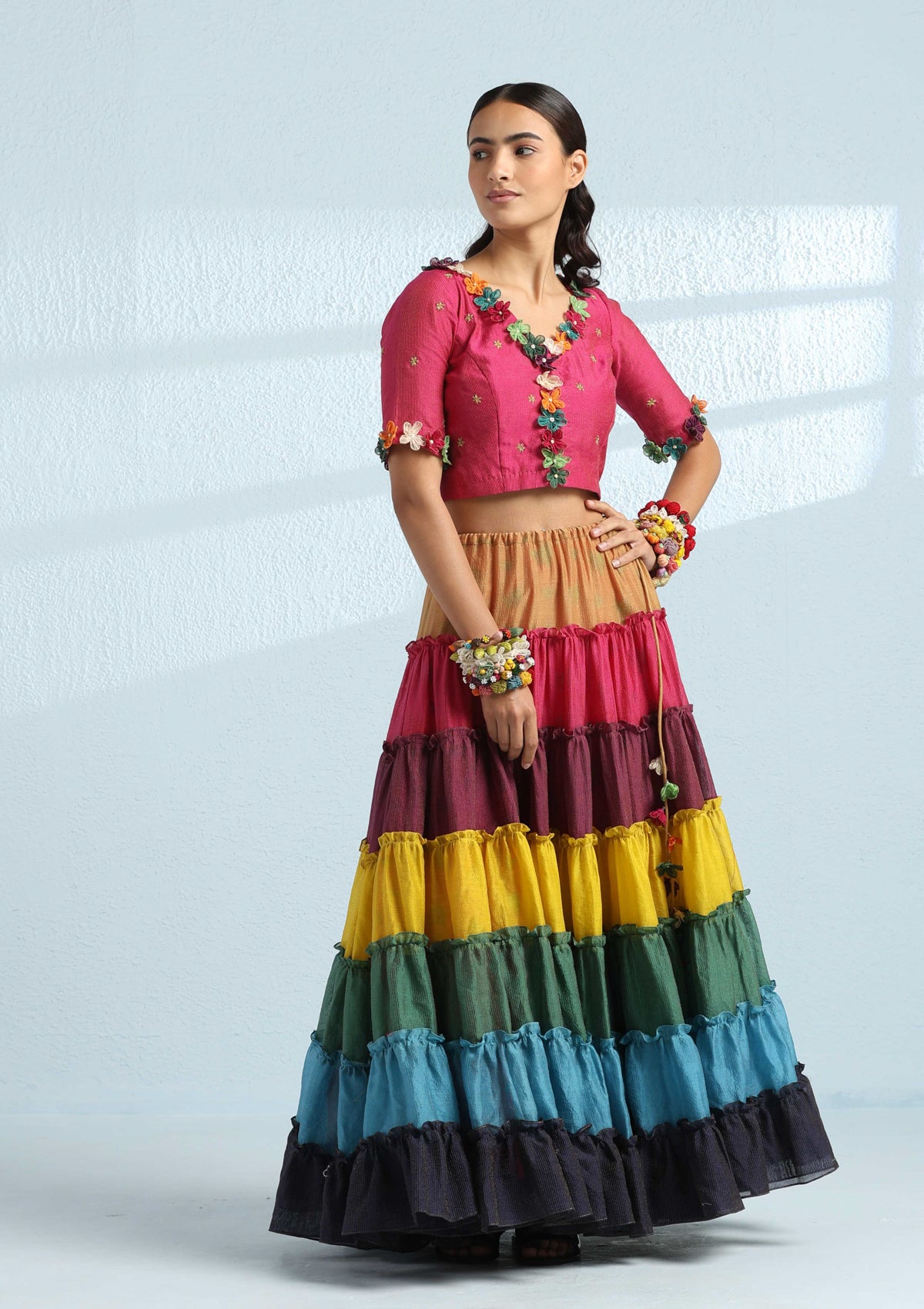 Gillie Skirt & Blouse Set