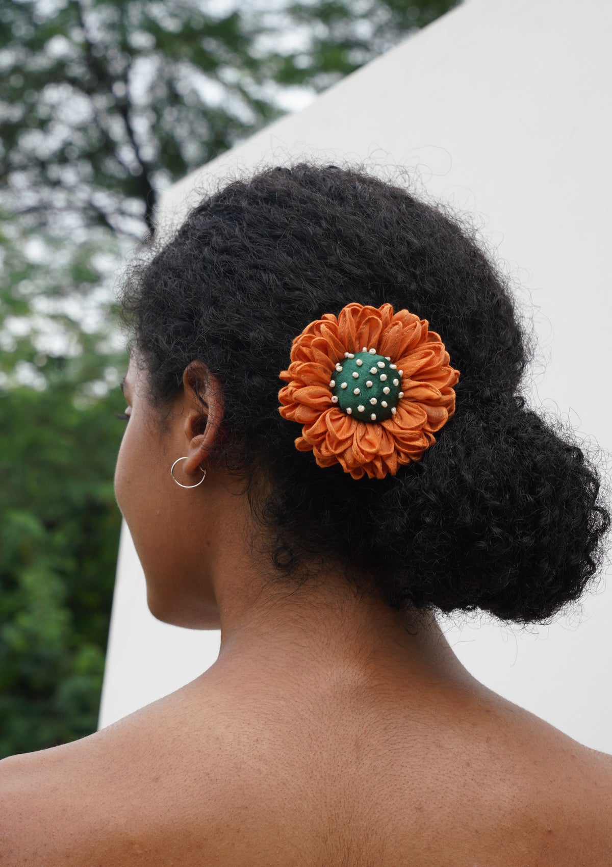 Calla Floral Clip