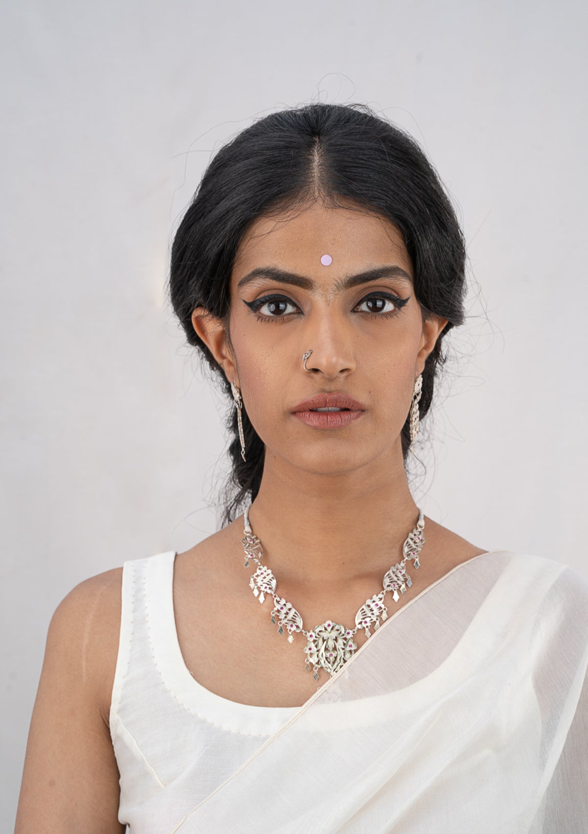 Duaa Silver Necklace