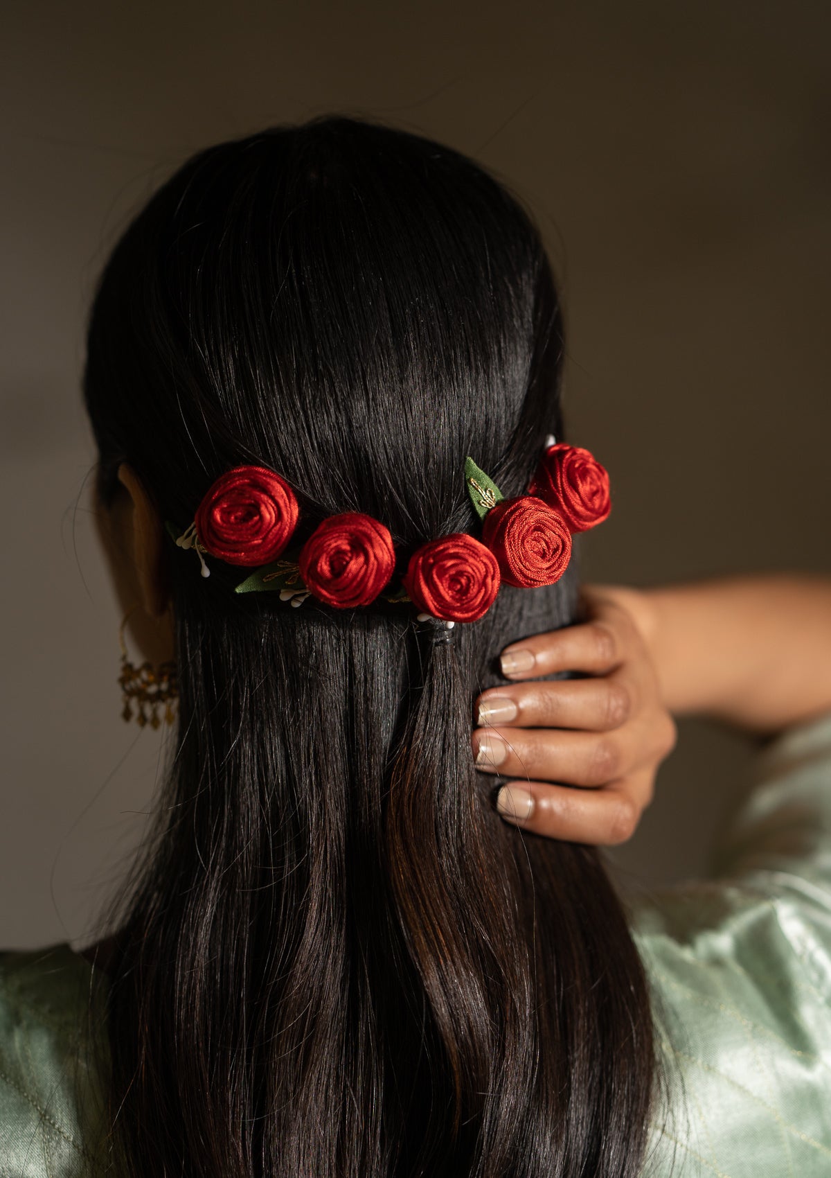 Dude Red Floral Juda Pins