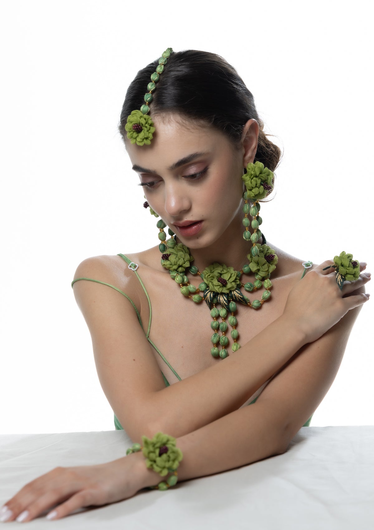 Gul Mehndi Jewellery Set