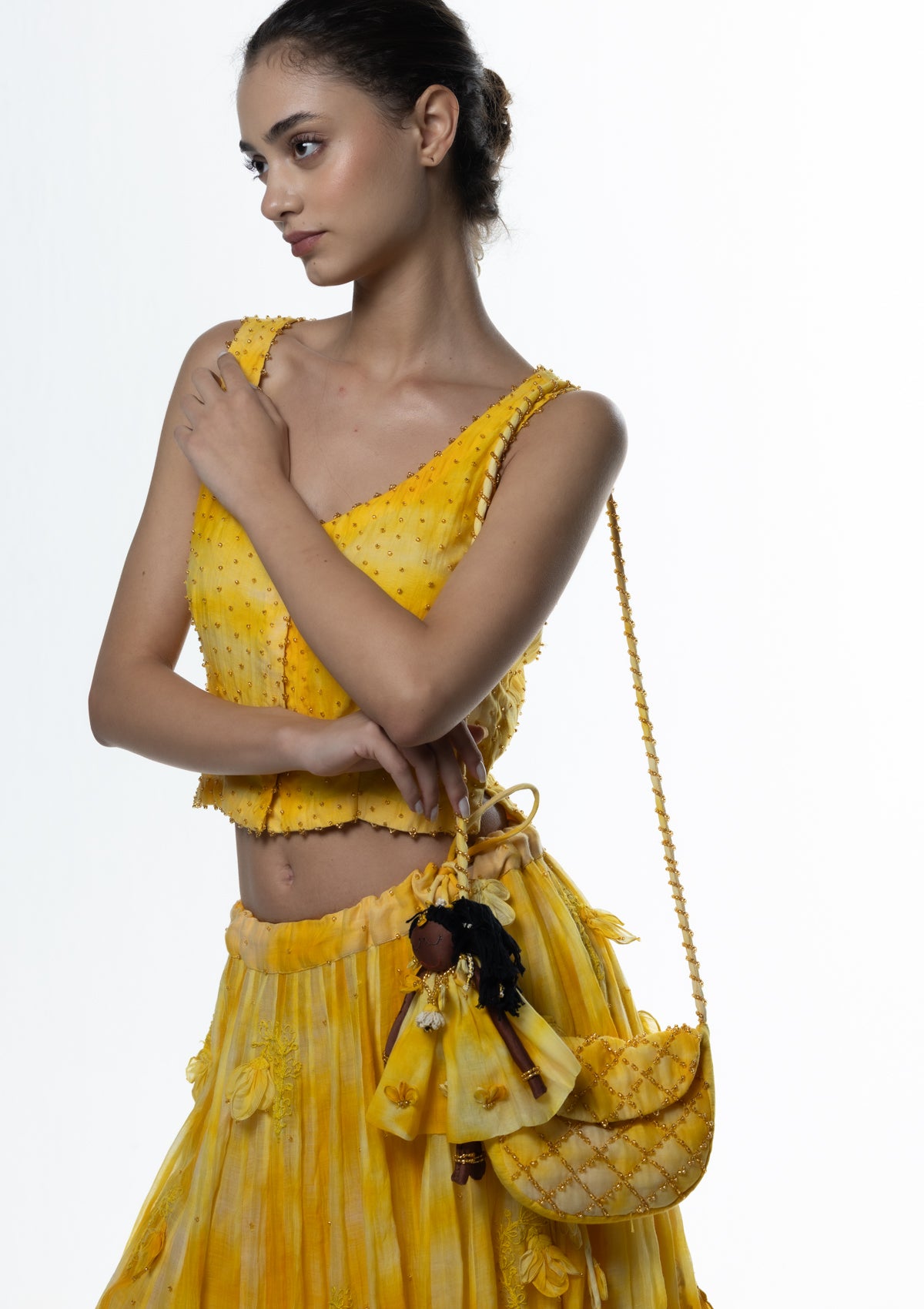Basanti Floral Bag