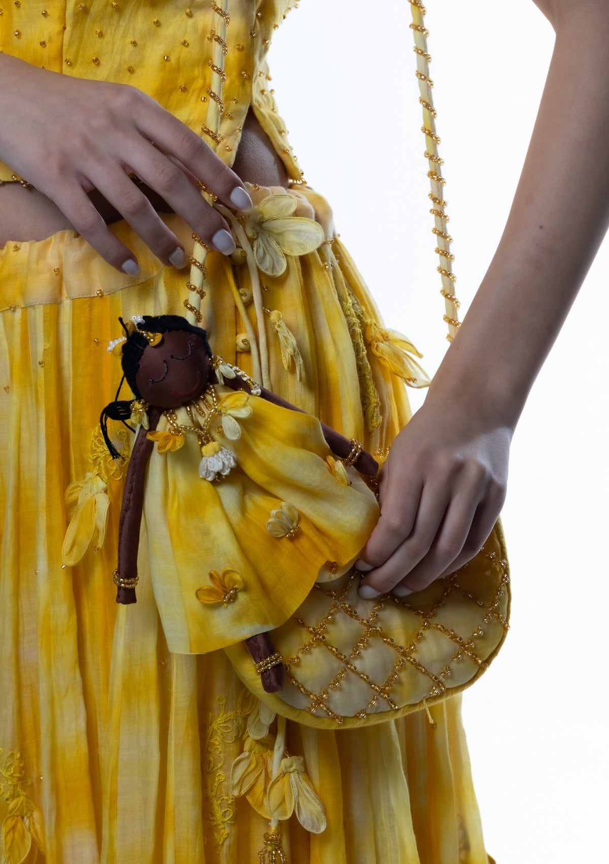 Basanti Floral Bag