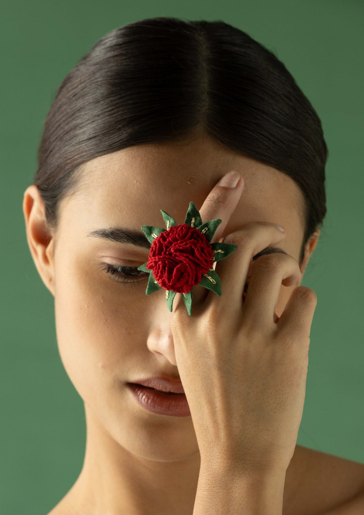 Rangeela Floral Ring