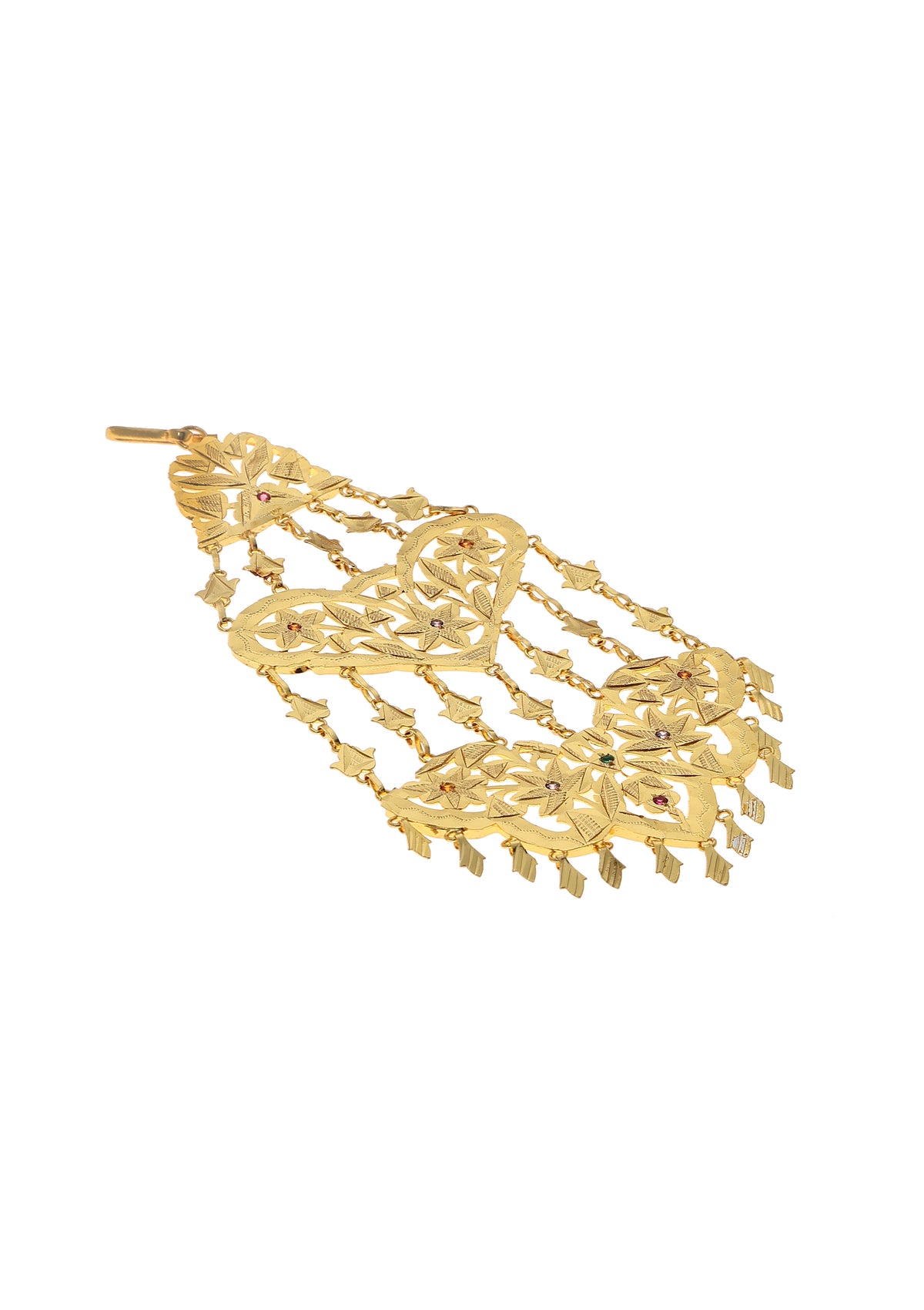 Gohar Gold Tone Silver Passa