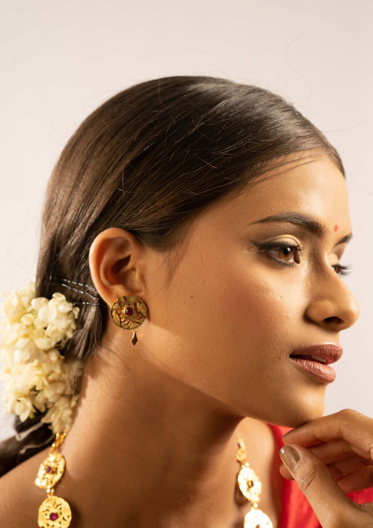 Goli Gold Tone Silver Earrings