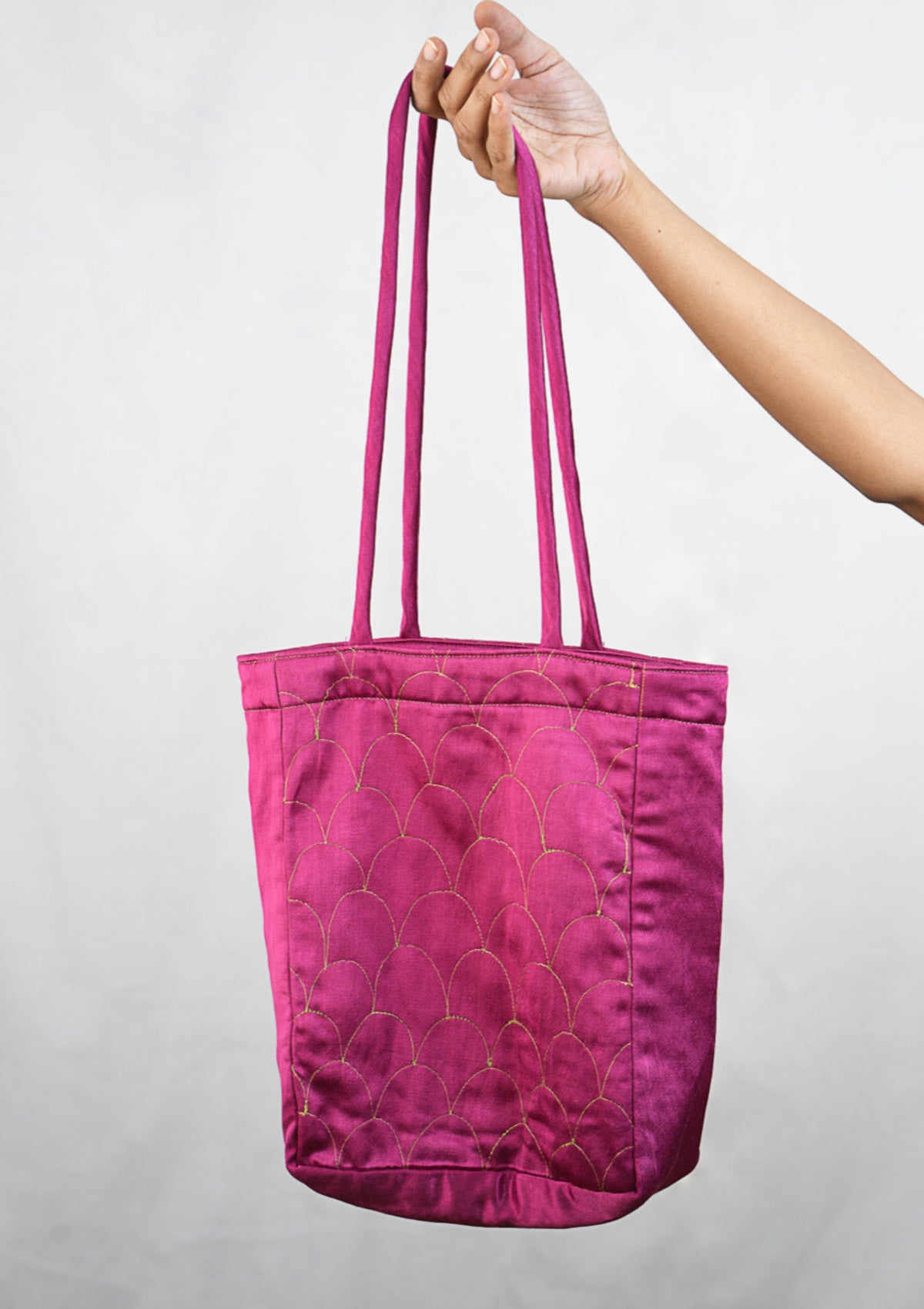 Gulla Pink Handmade Tote Bag