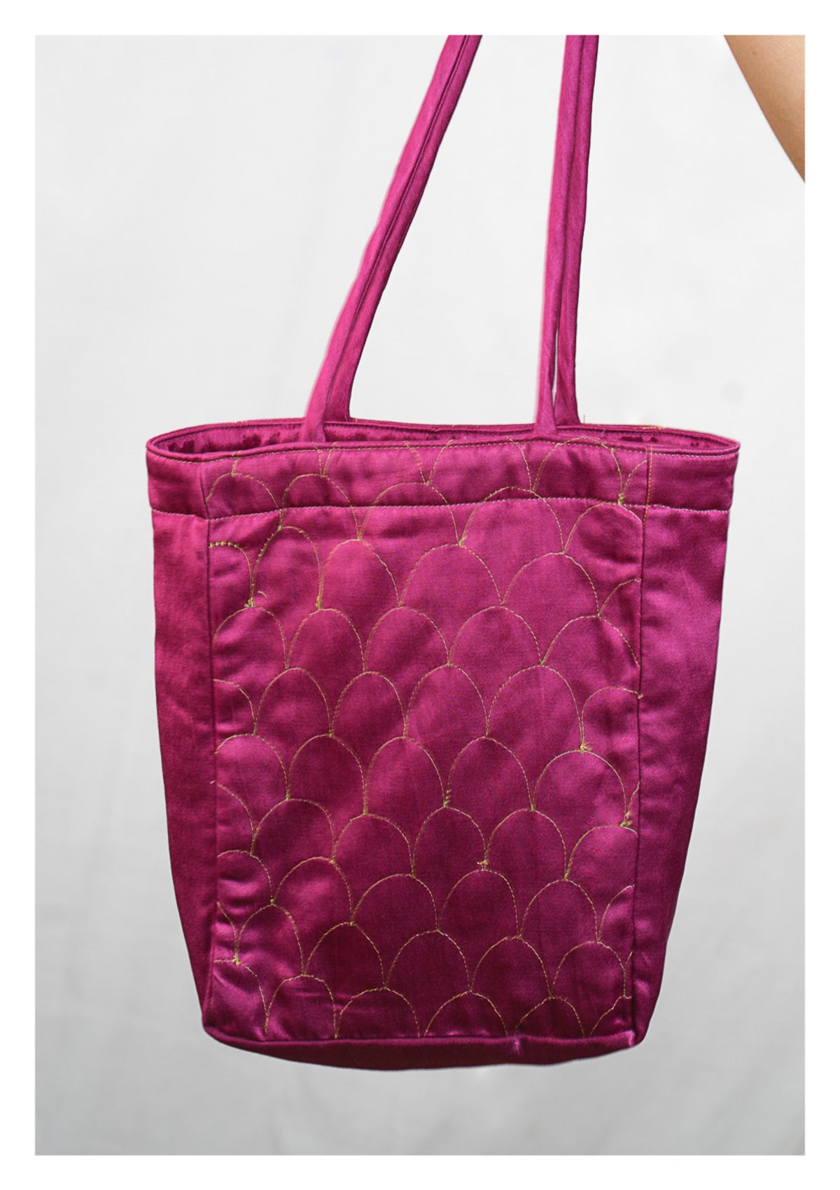 Gulla Pink Handmade Tote Bag