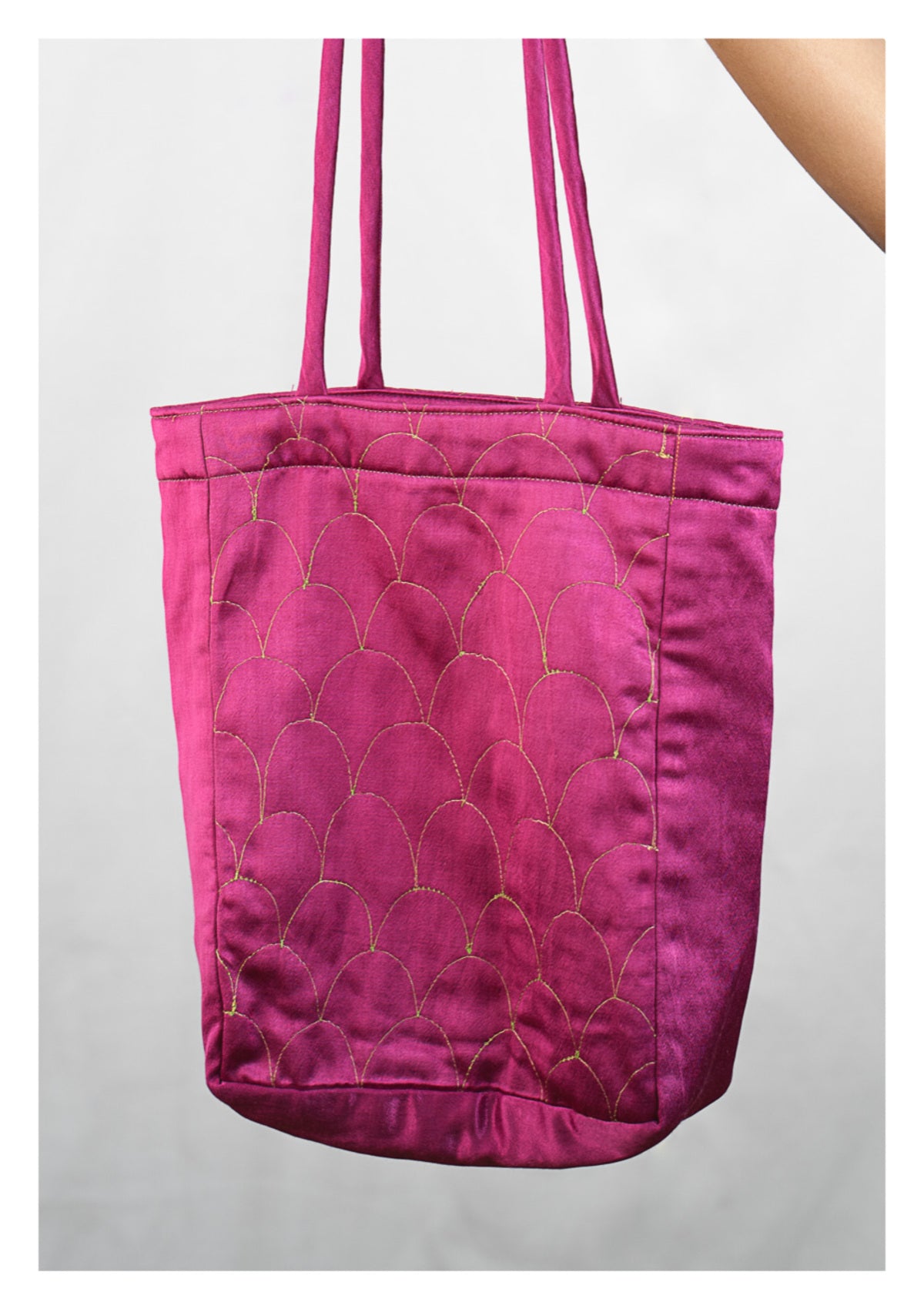 Gulla Pink Handmade Tote Bag