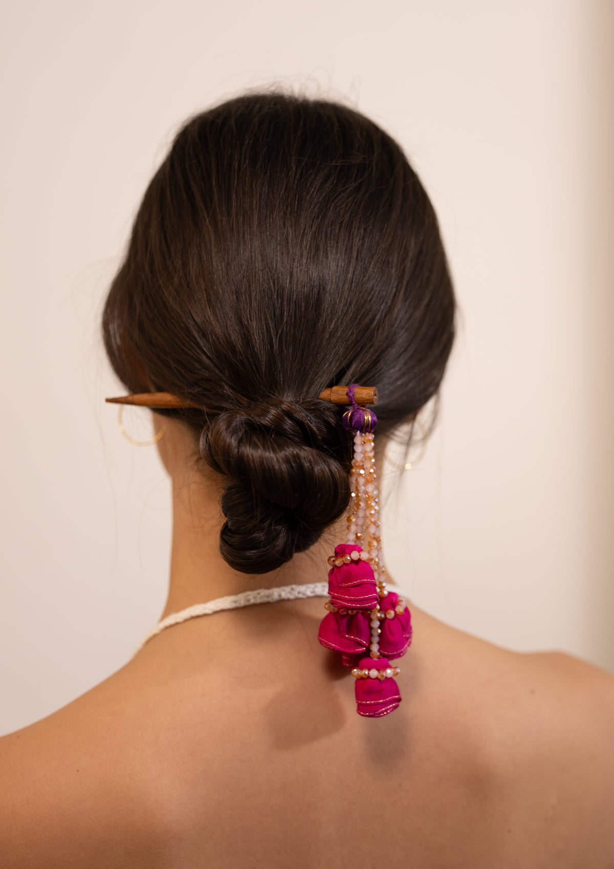 Madhavi Floral Juda Stick