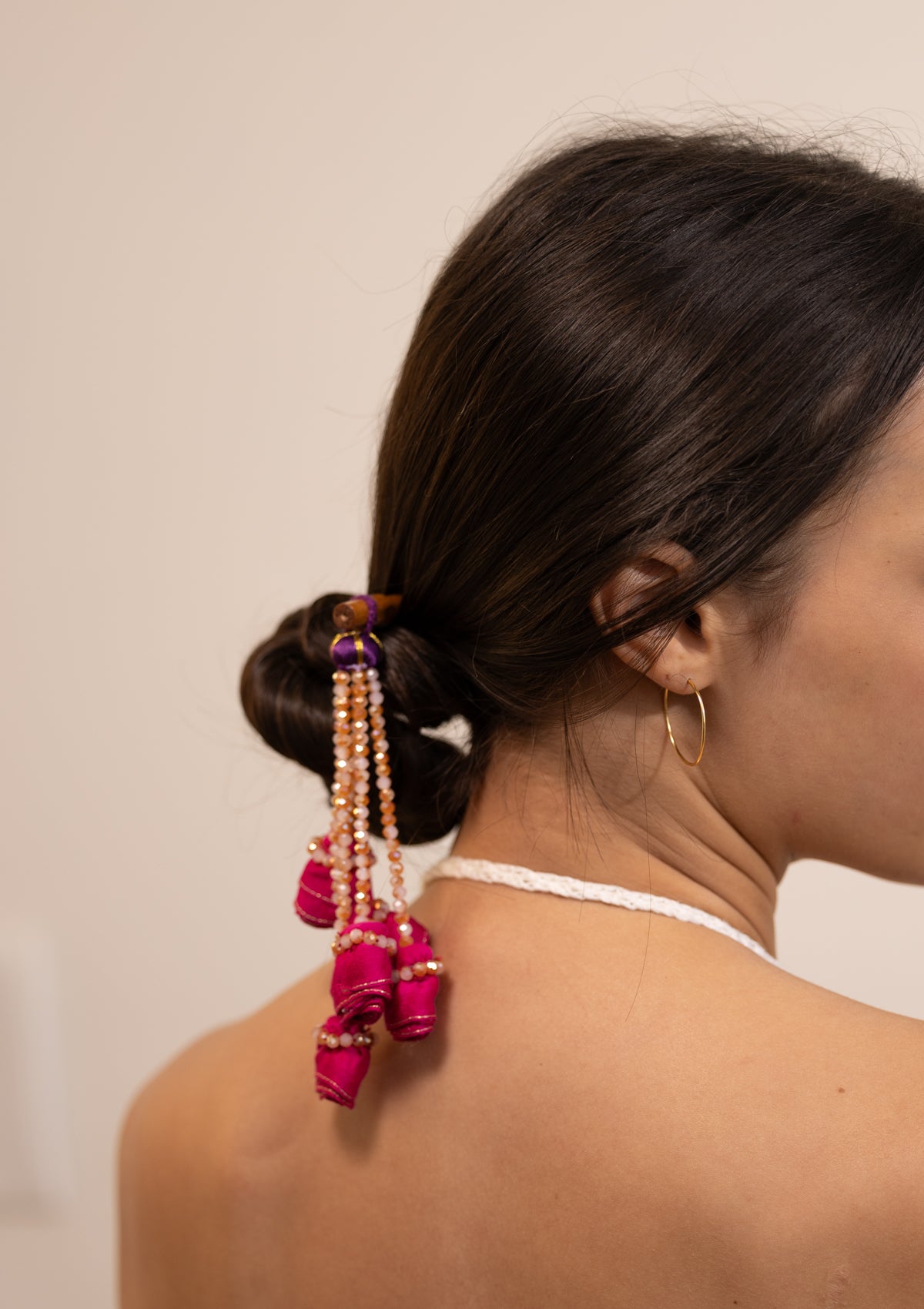 Madhavi Floral Juda Stick