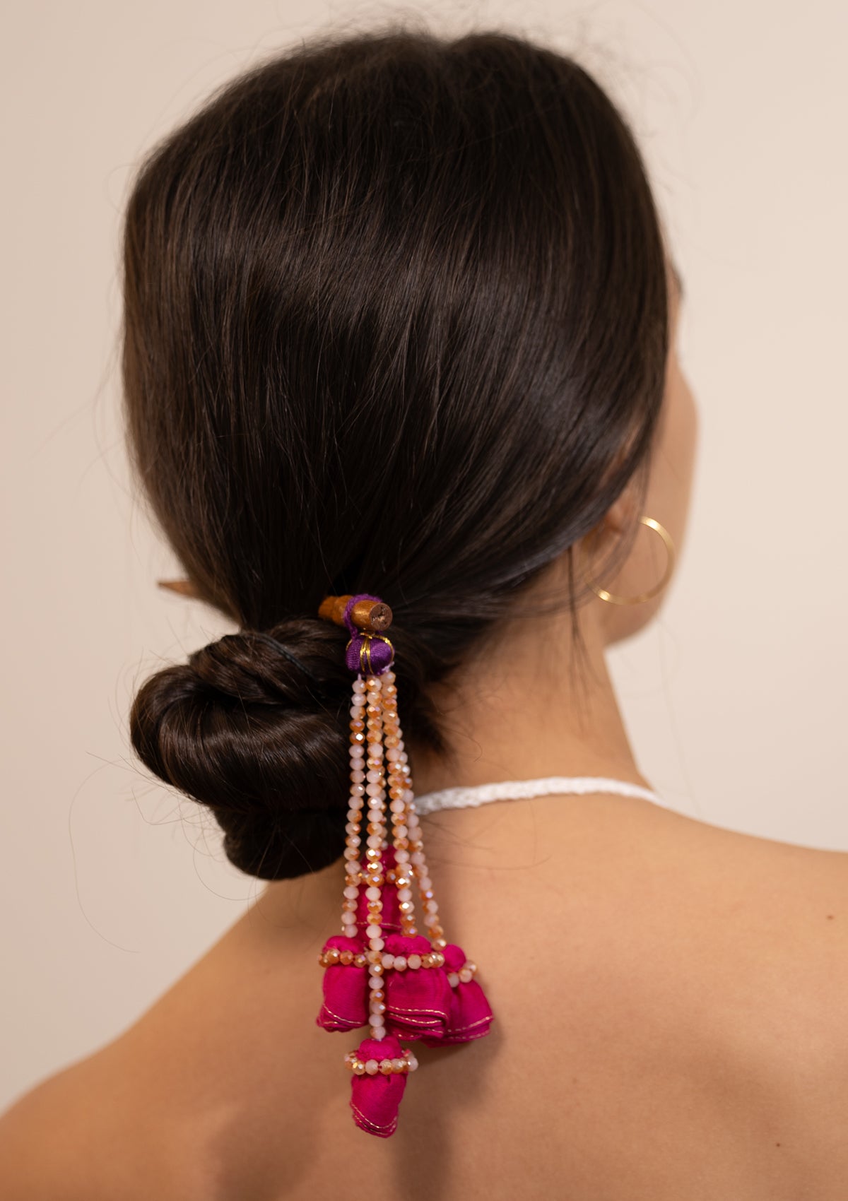 Madhavi Floral Juda Stick