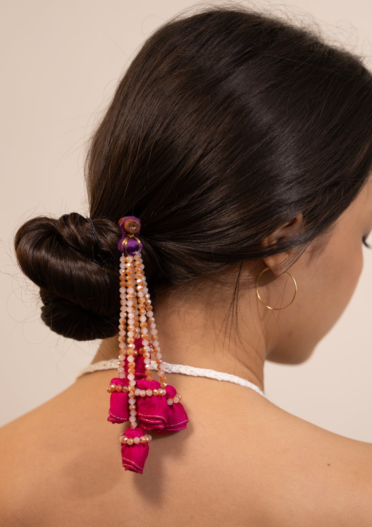 Madhavi Floral Juda Stick