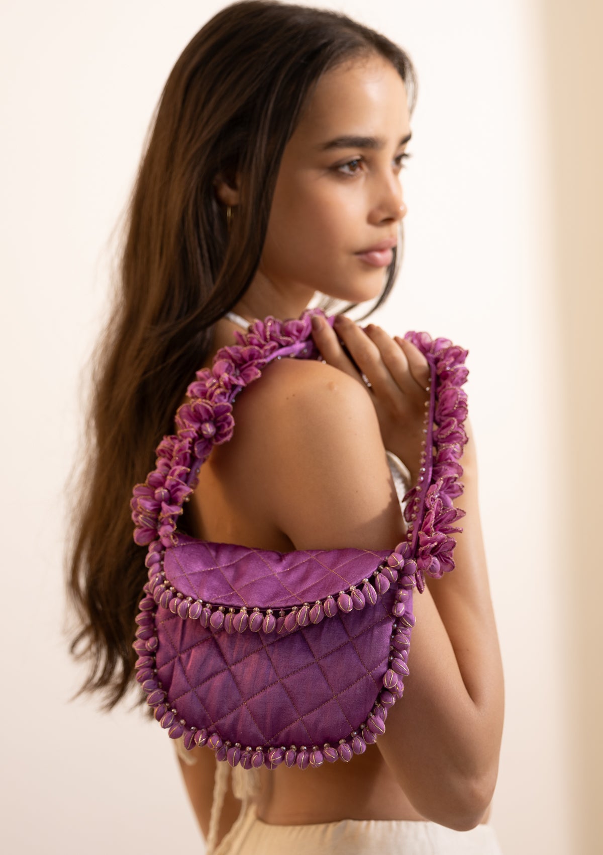 Syrah Floral Bag
