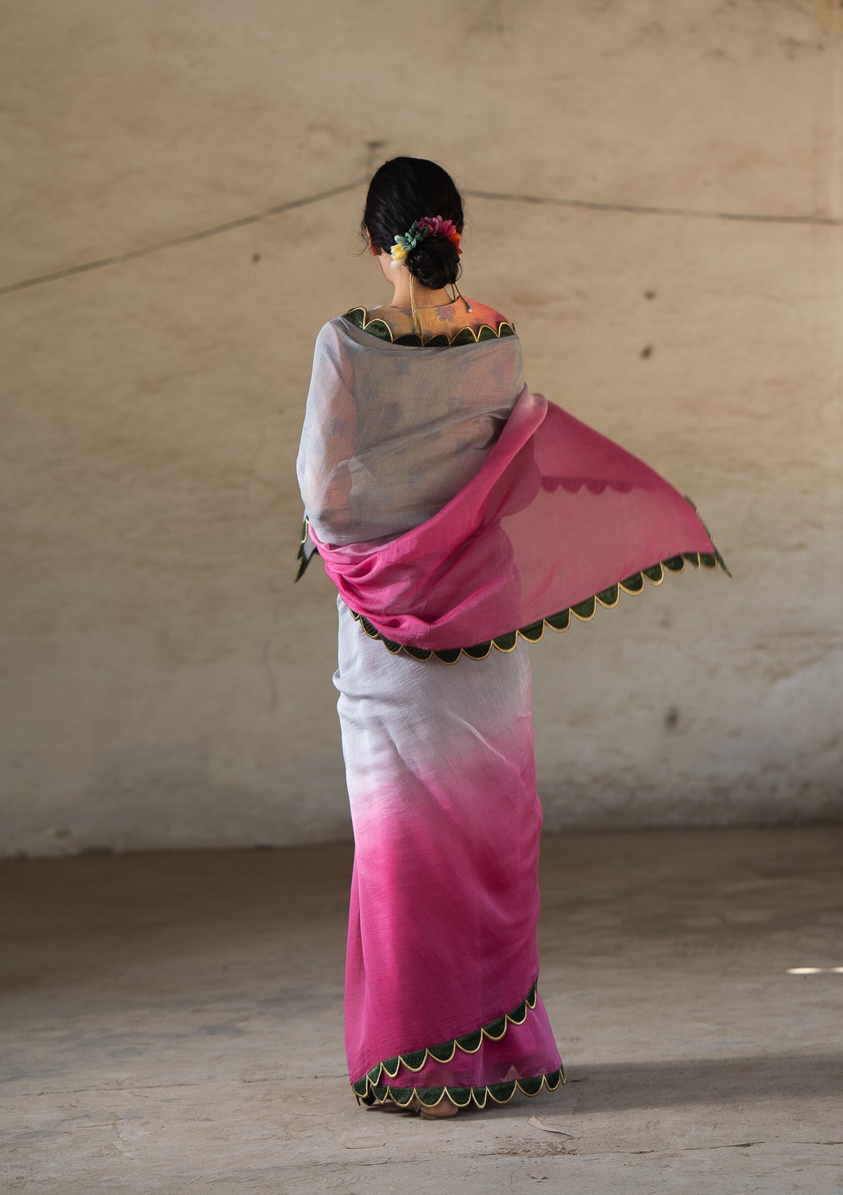 Hosh Udati Chanderi Saree