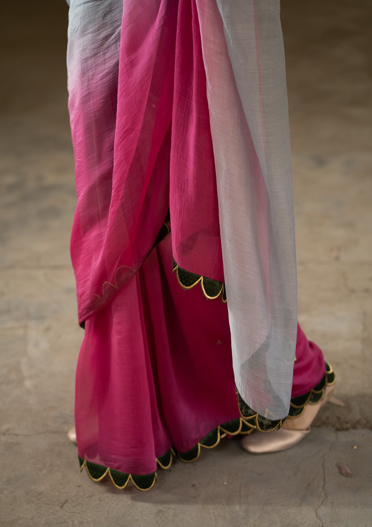 Hosh Udati Chanderi Saree