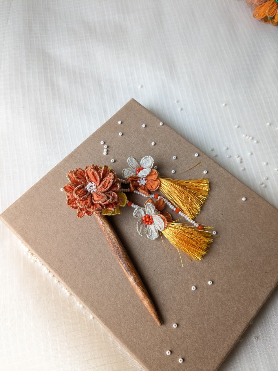 California Poppy Floral Juda Stick