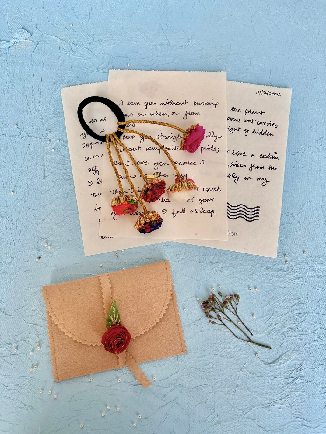 Roso Floral Rubber Band