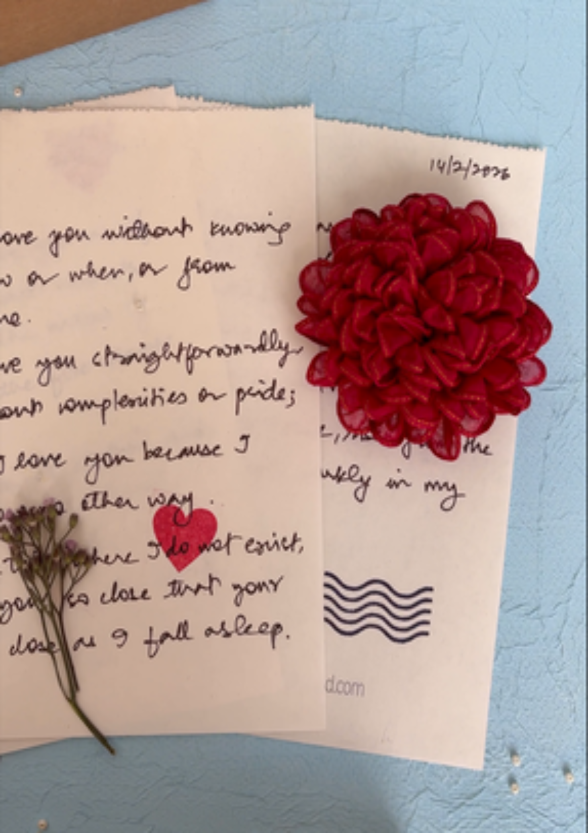 Chicory Floral Claw Clip