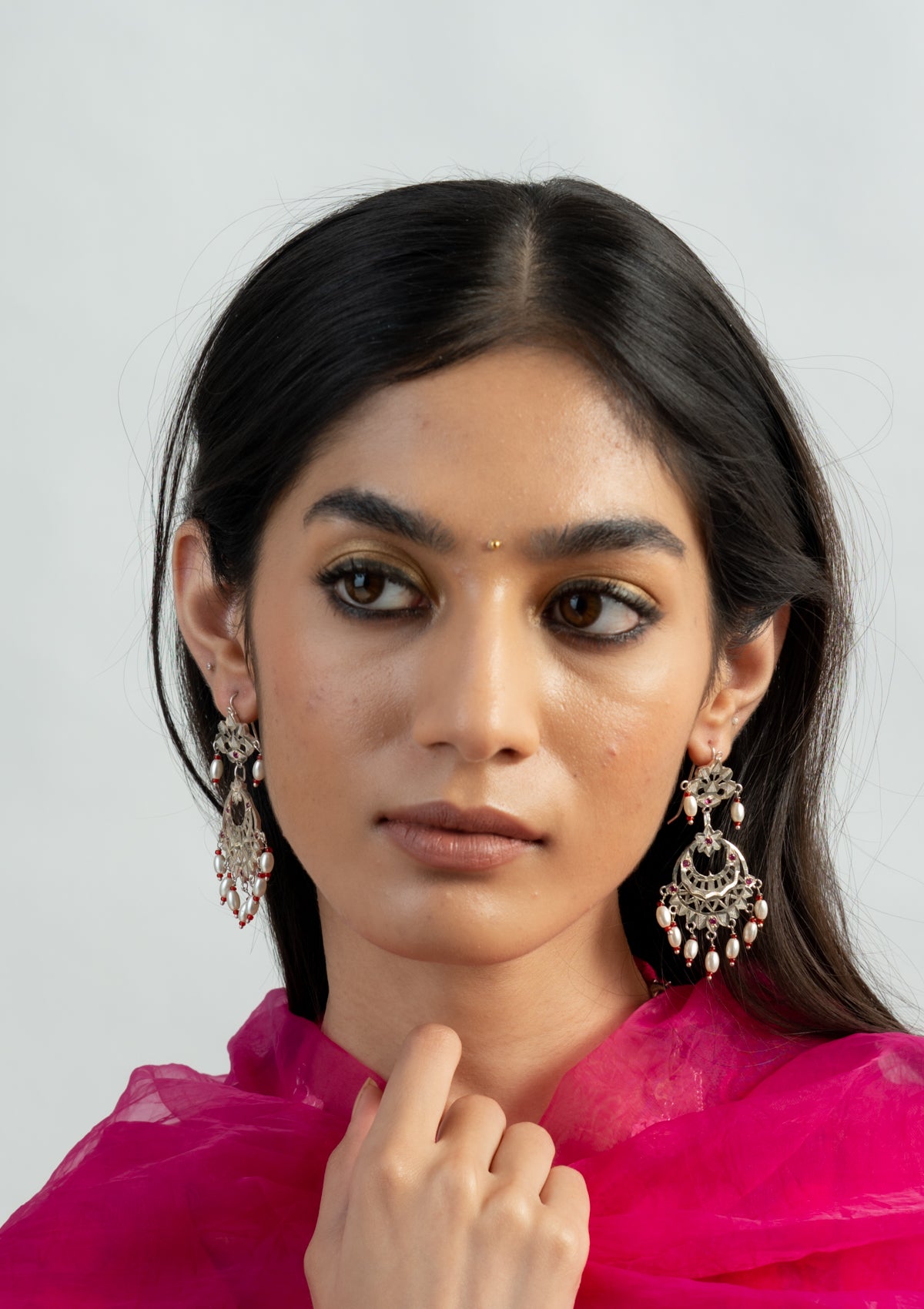 Janaki Handmade Silver Earrings
