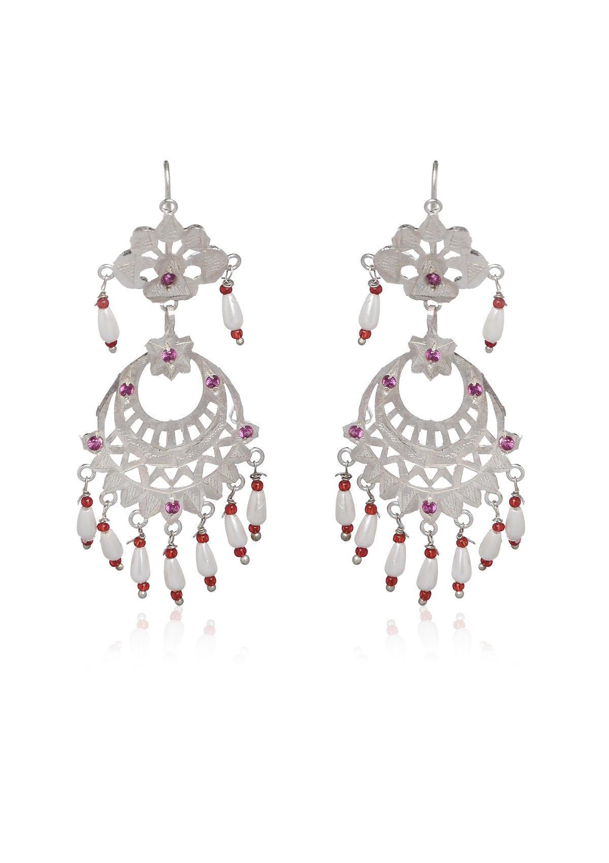 Janaki Handmade Silver Earrings