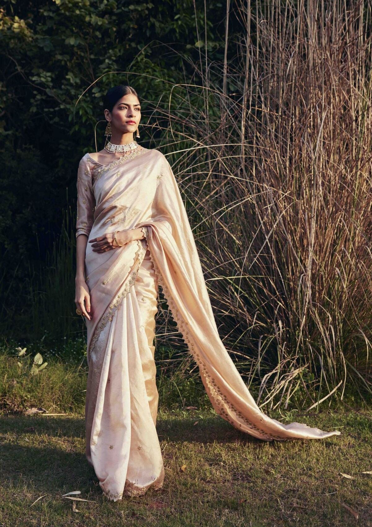 Jaya Gold Silk Saree