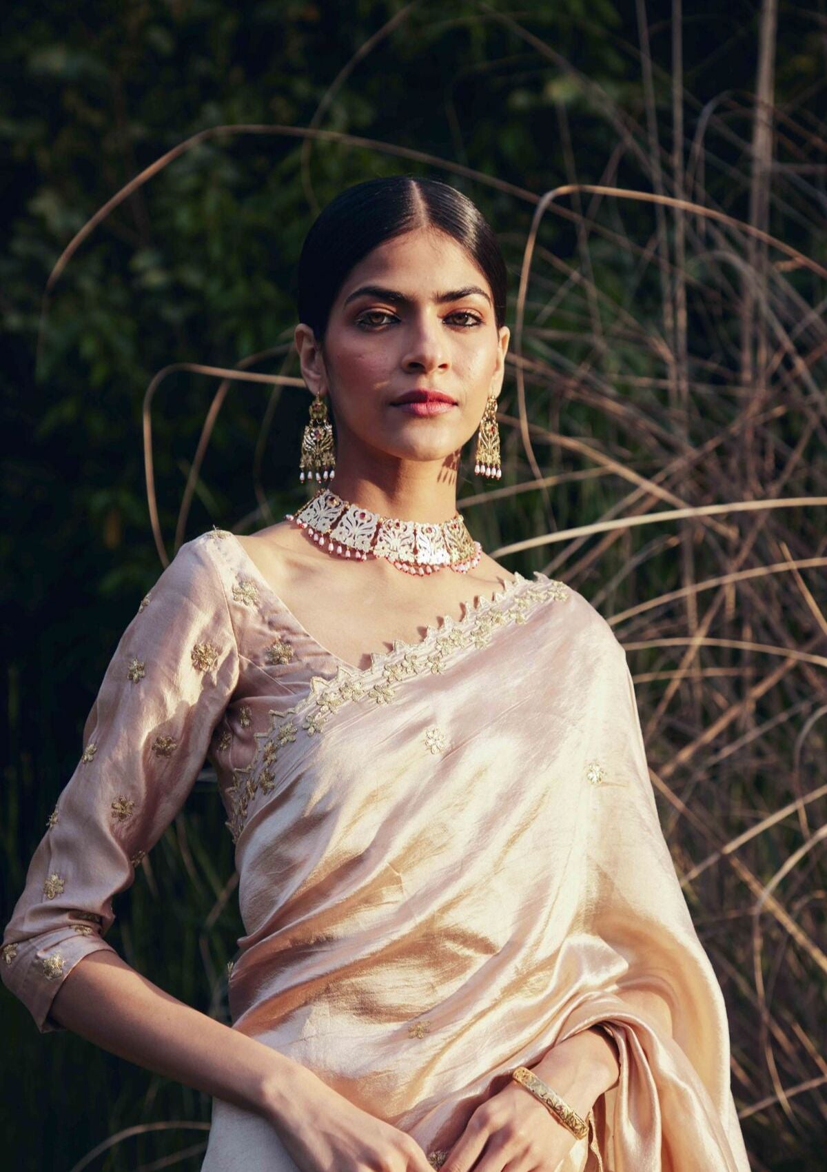 Jaya Gold Silk Saree